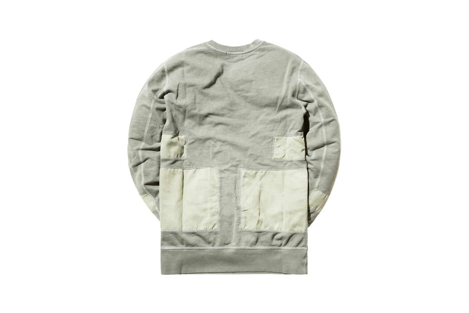 Paneled Crewneck