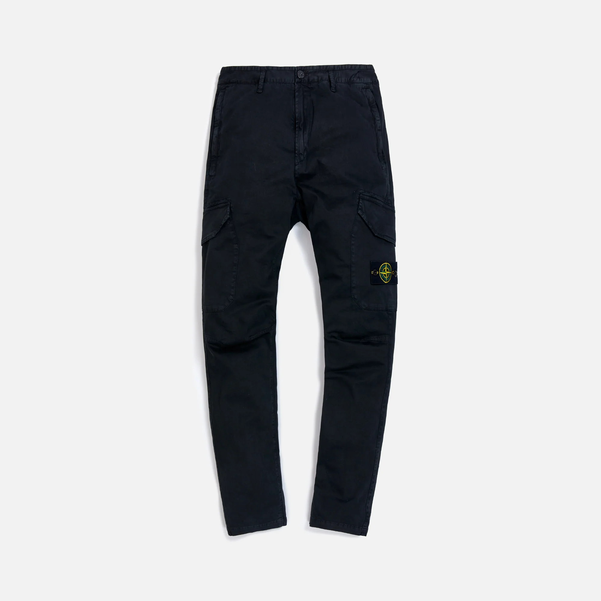 Garment Dyed Broken Twill Pant -Black
