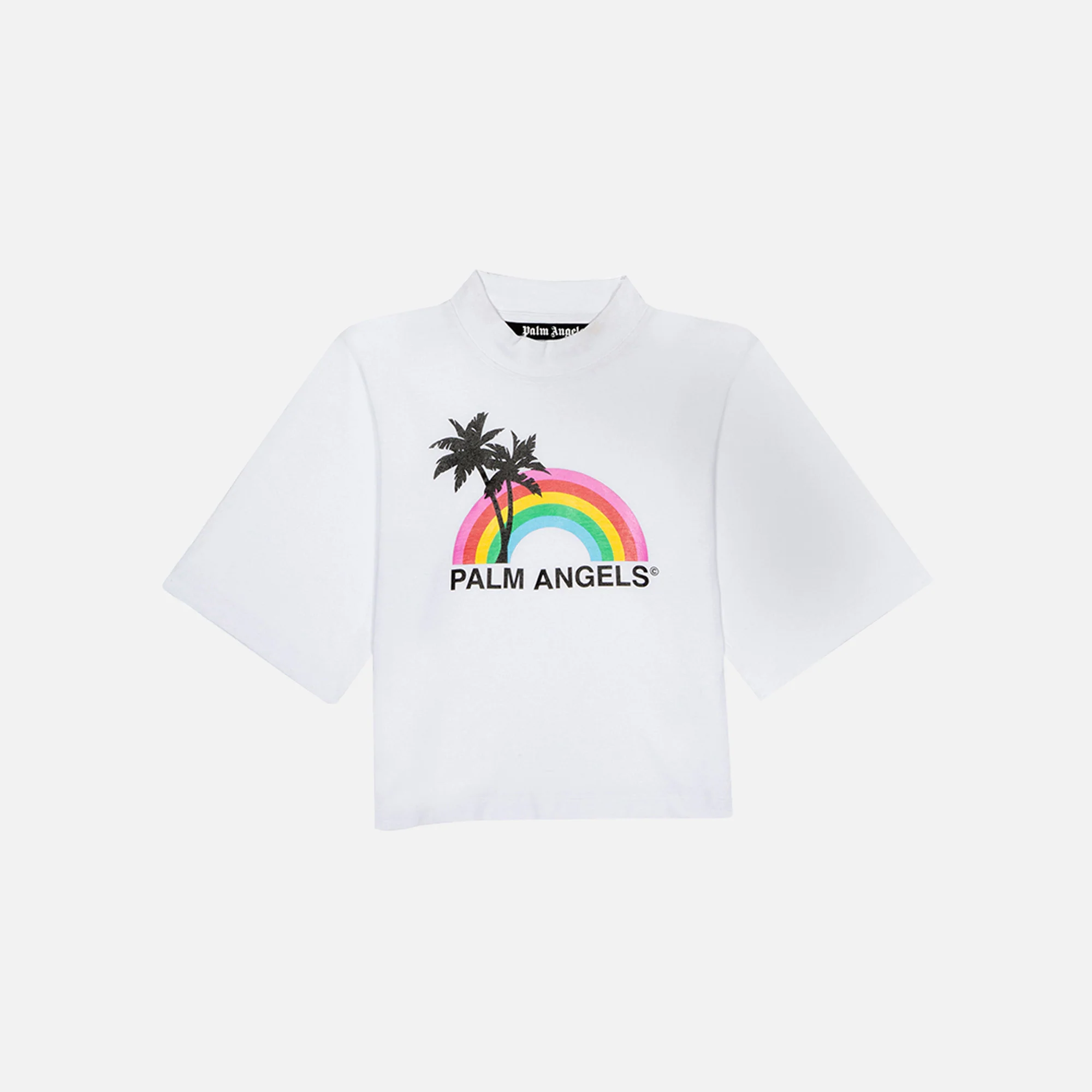 Rainbow Cropped Tee