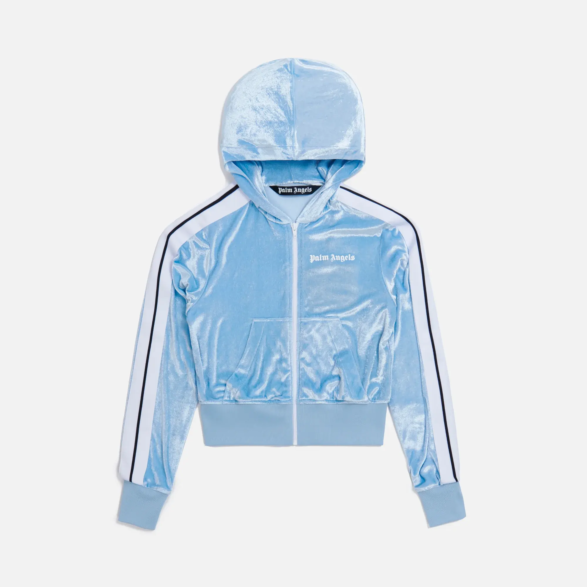 Chenille Hooded Track Jacket