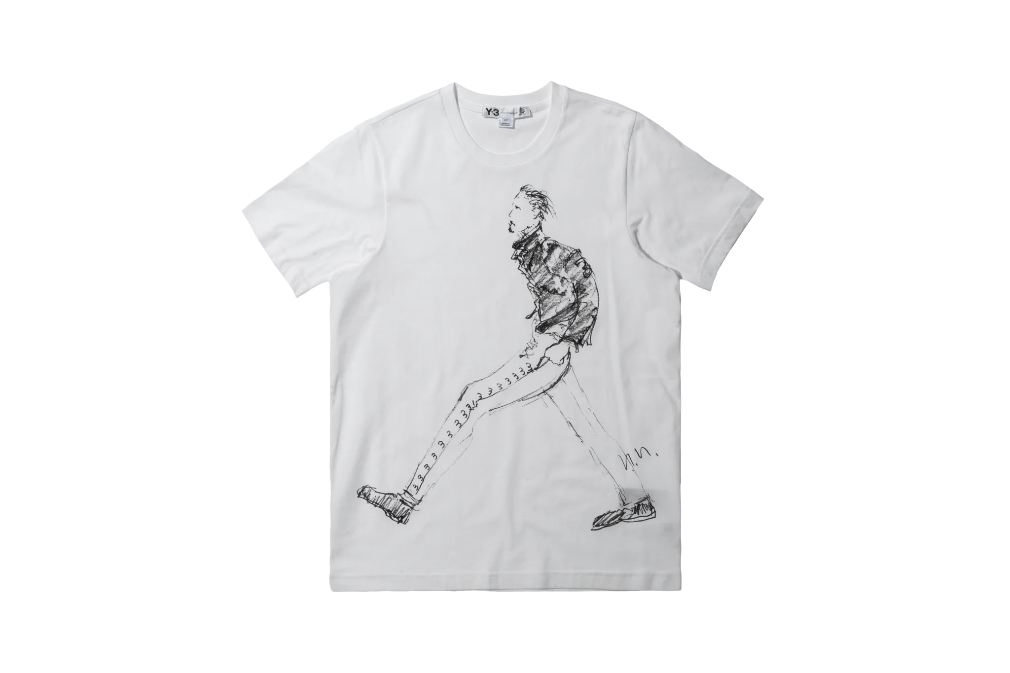 Y-3 Walking Sketch Tee