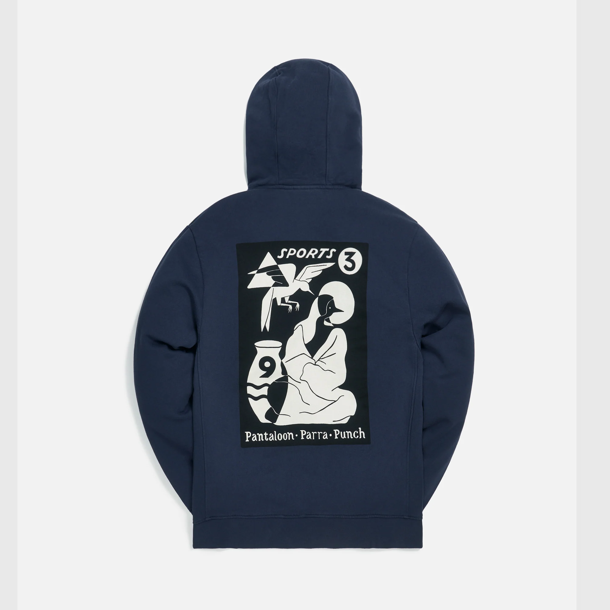 Wrapped Blanket Hooded Sweatshirt