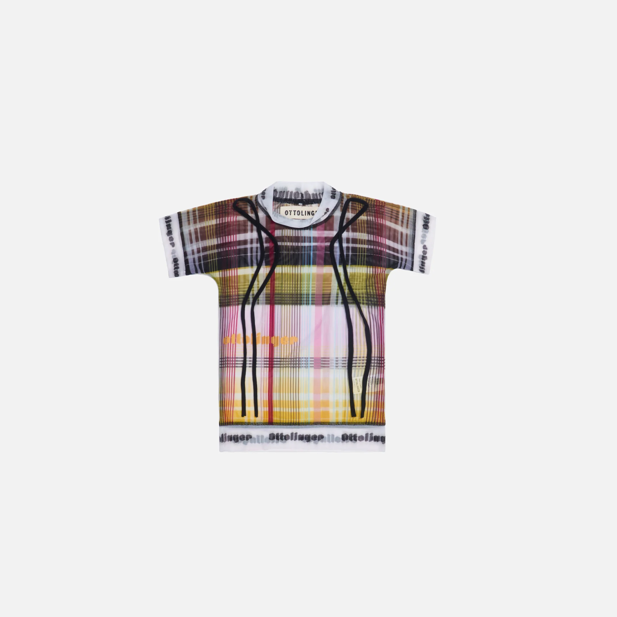 Strap Mesh Tee
