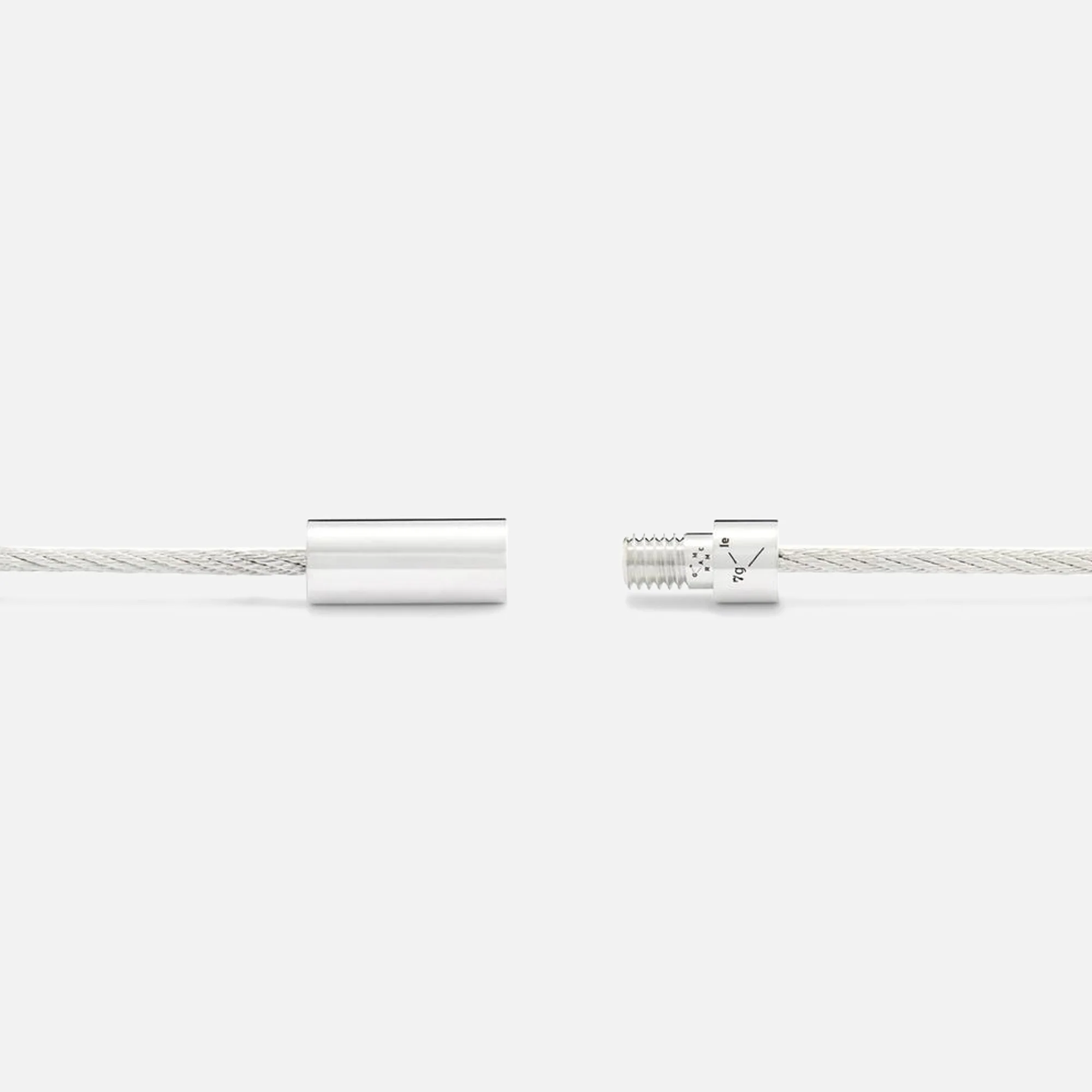 7g Cable Bracelet Polished Sterling Silver