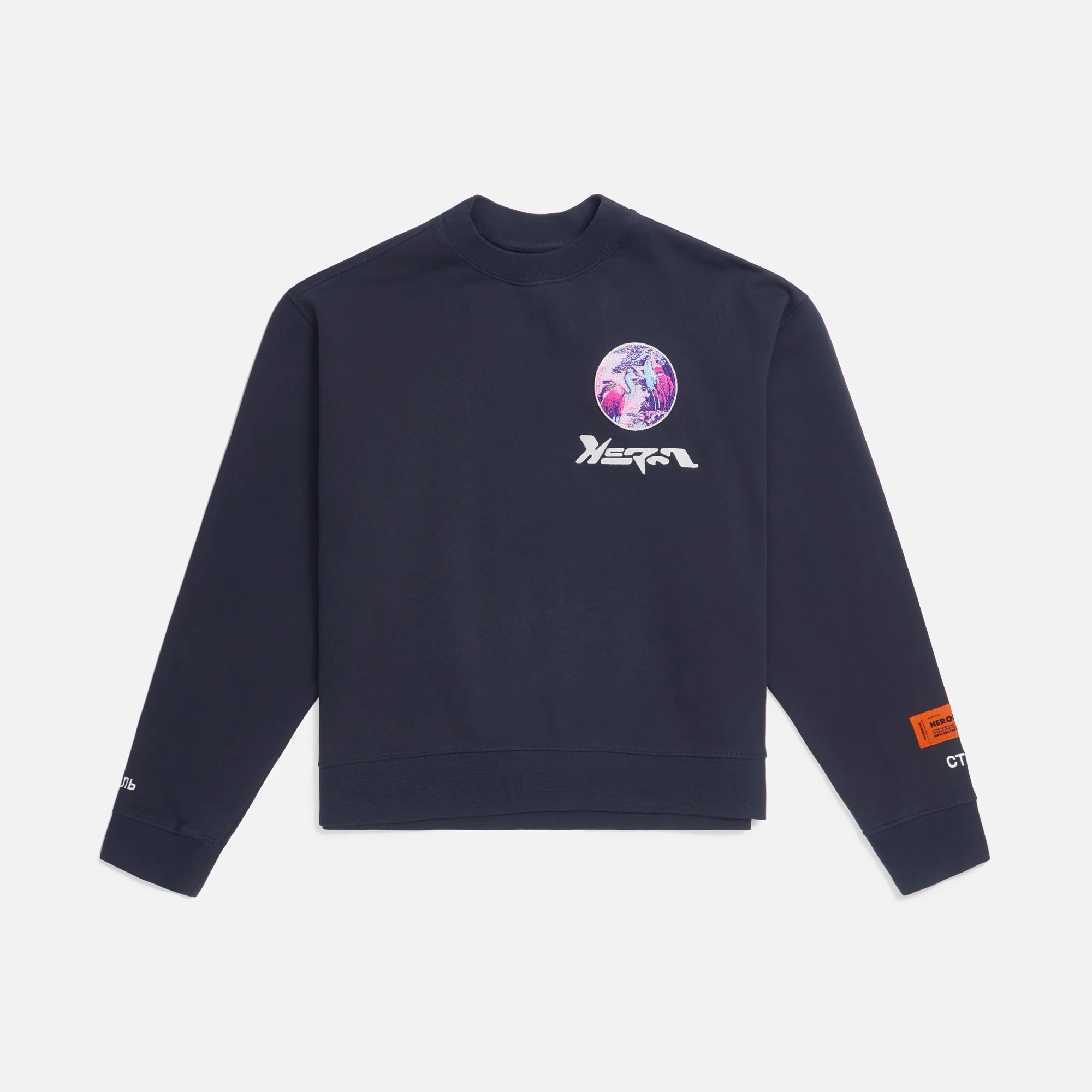 L/S Herons Circle Tee
