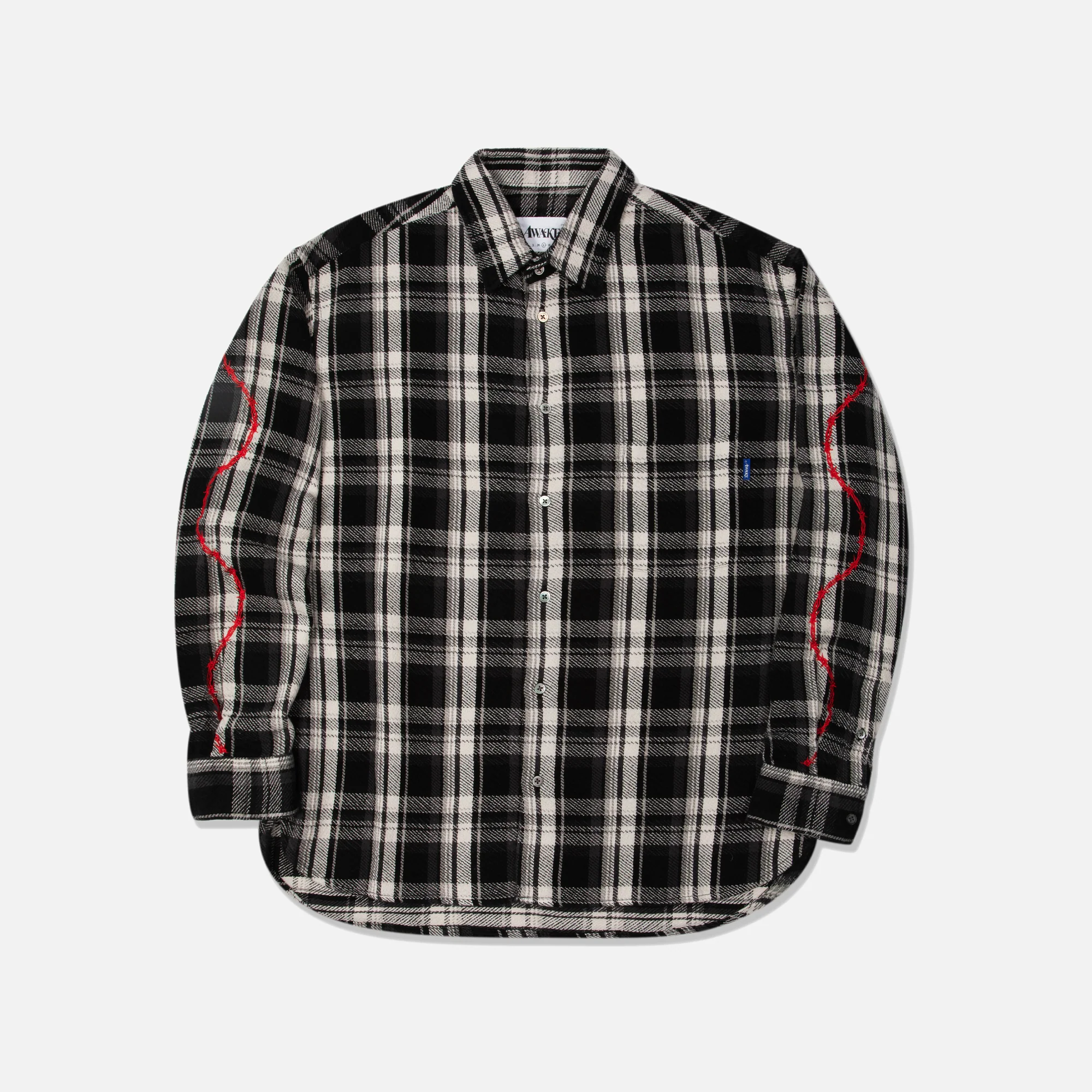 Heavyweight Barbed Wire Flannel