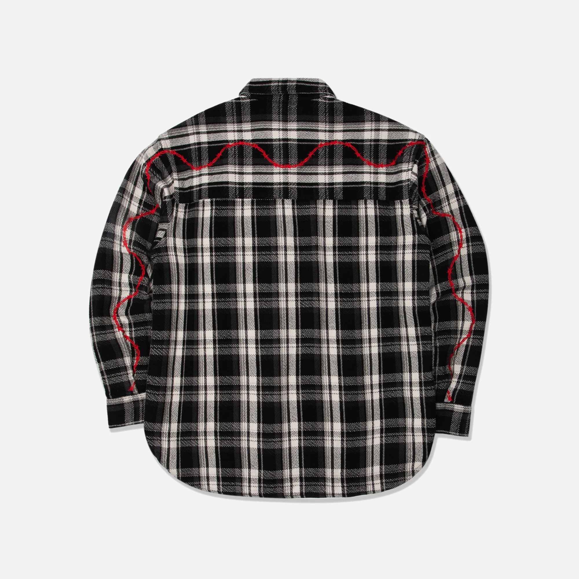 Heavyweight Barbed Wire Flannel