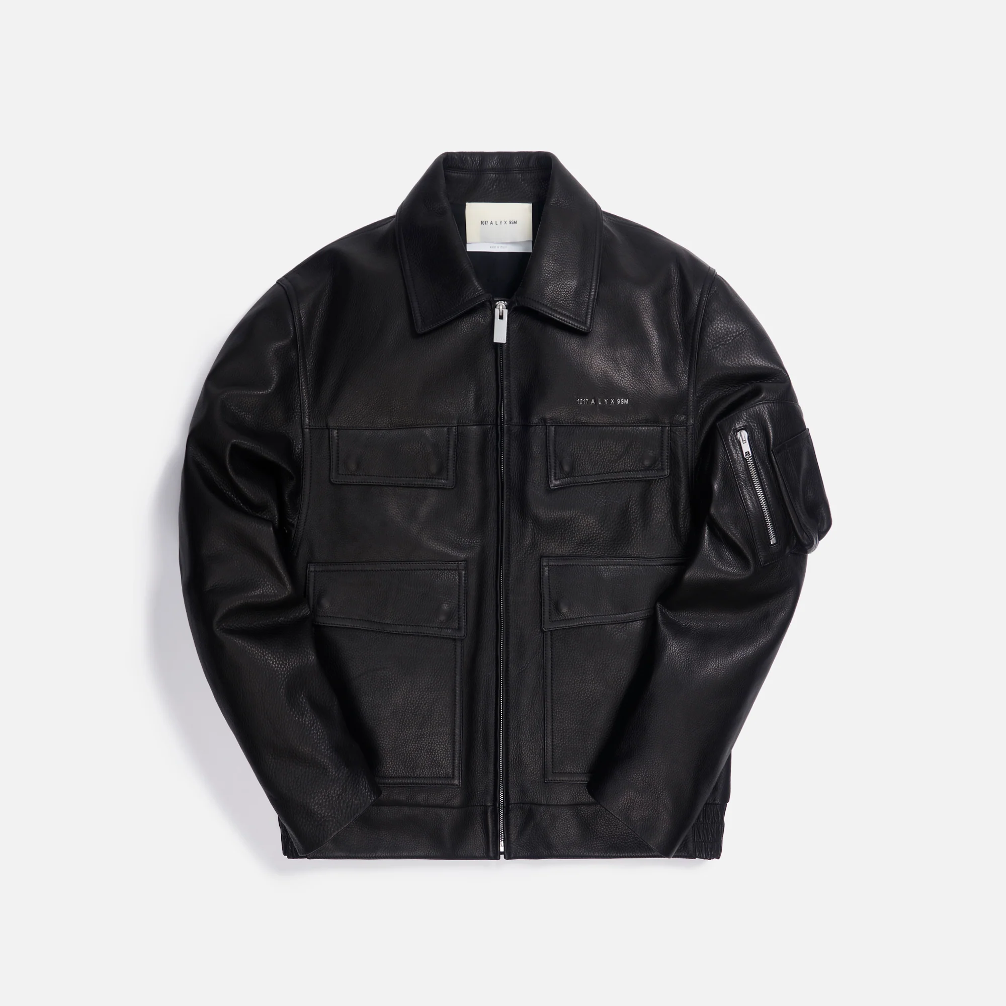 1017 ALYX 9SM Calfskin Leather Police Jacket