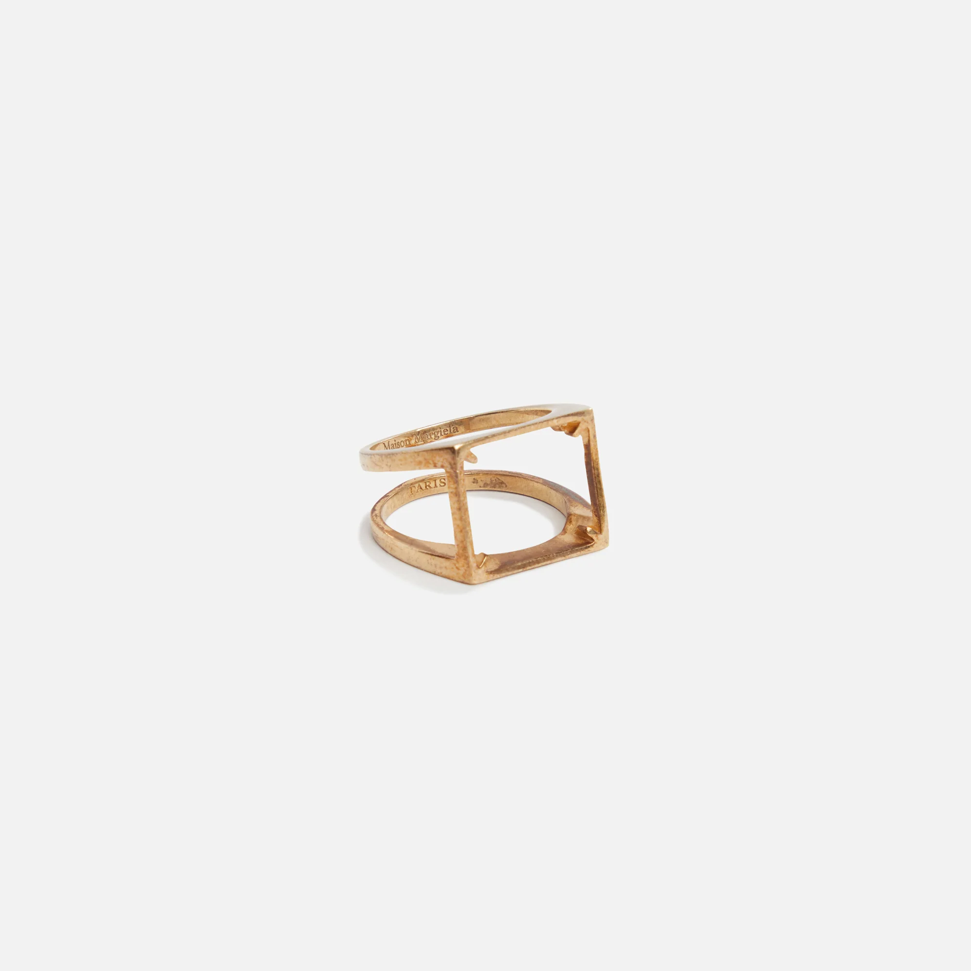 Cut Out Square Signet Ring