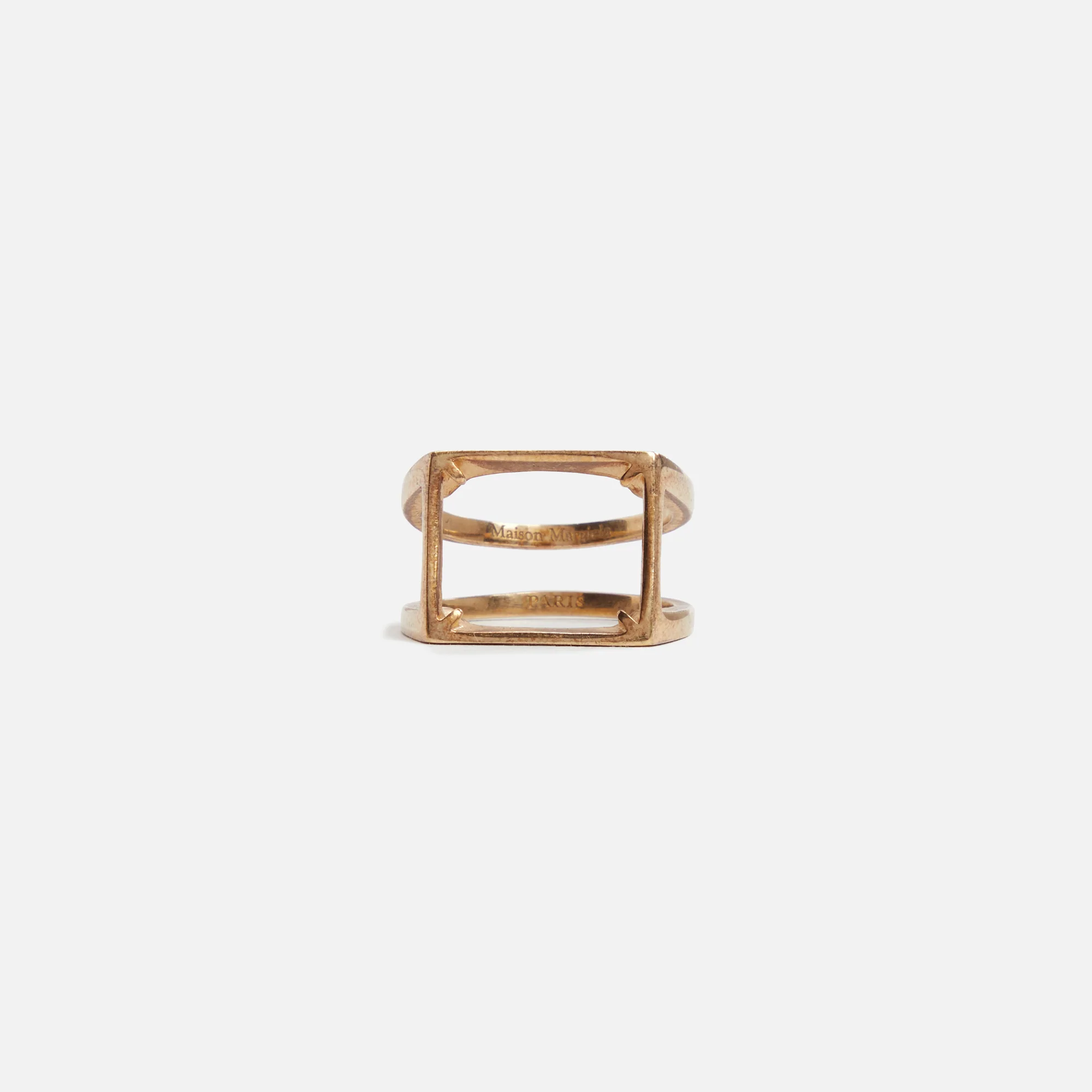 Cut Out Square Signet Ring
