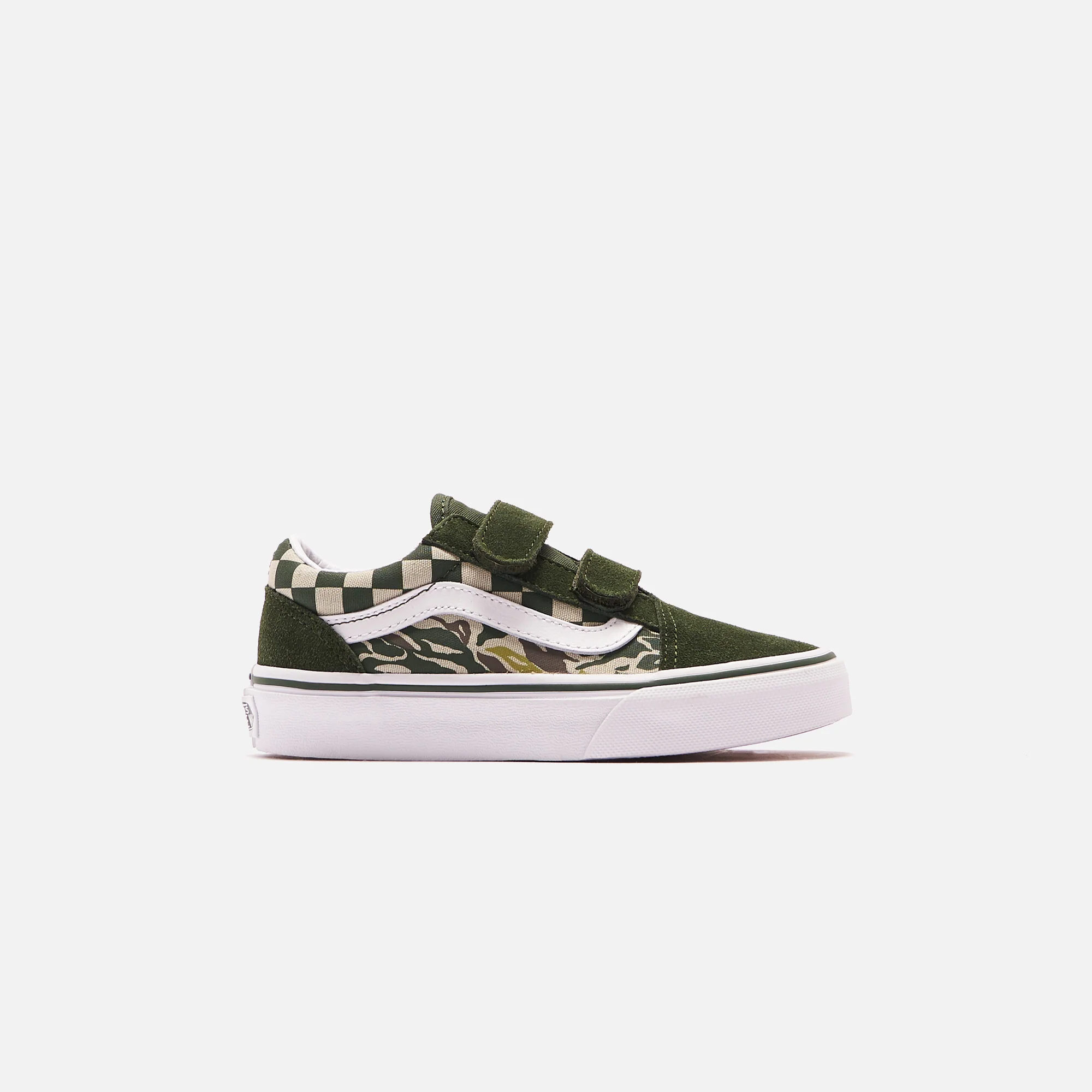Pre-School Old Skool V Camo Checkboard