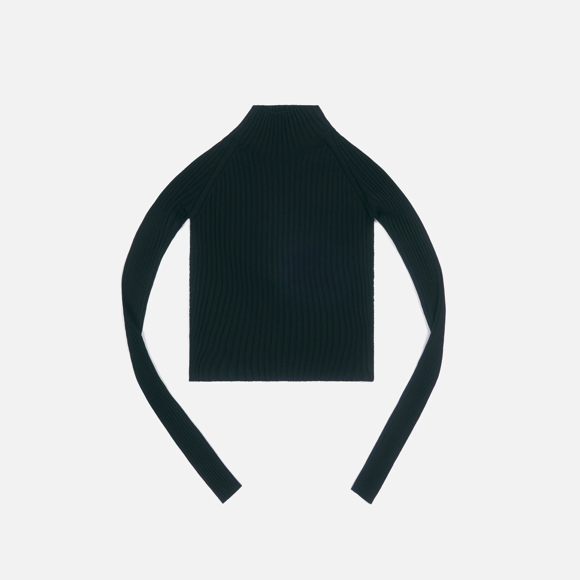 Shadow Rib Twist Back L/S Top
