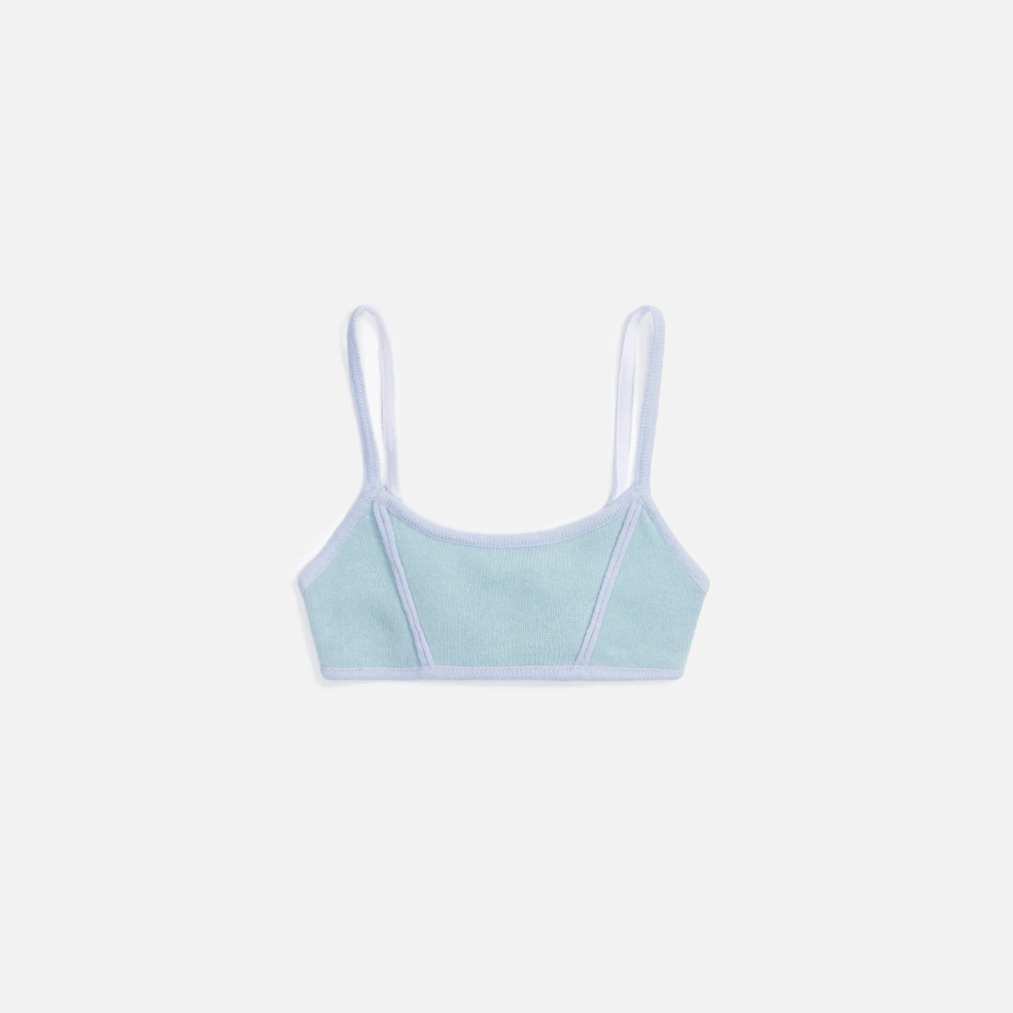 Knit Exposed Seam Bra