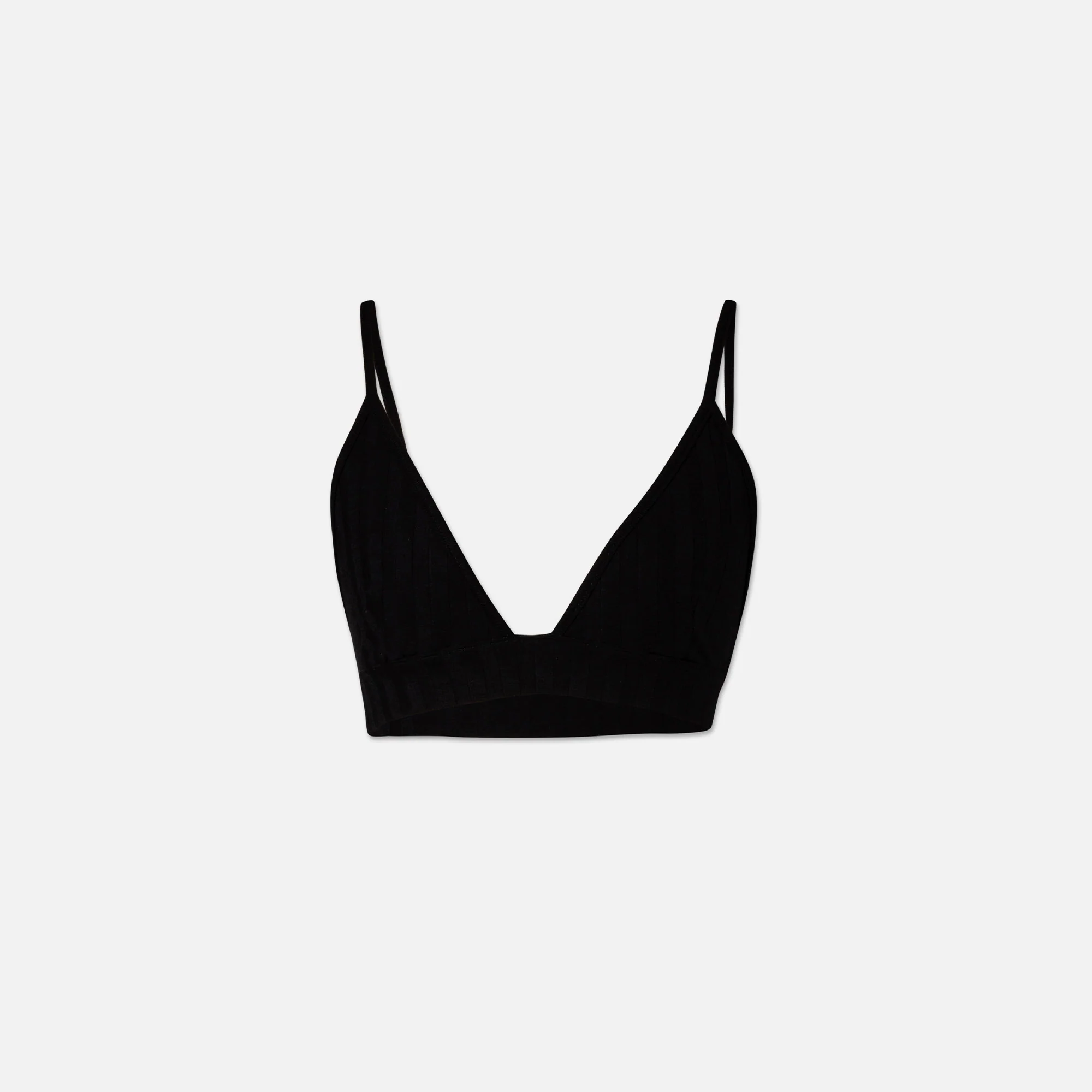 Jonathan Simkhai Rikki Compact Rib Triangle Bralette