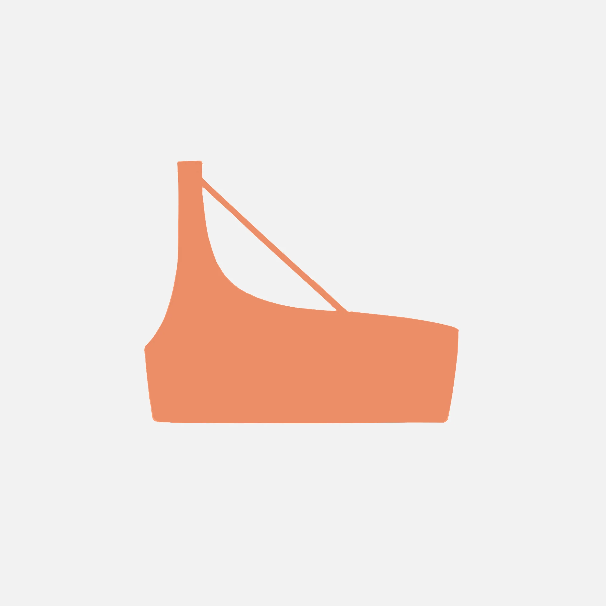 Jade Apex One Shoulder Top