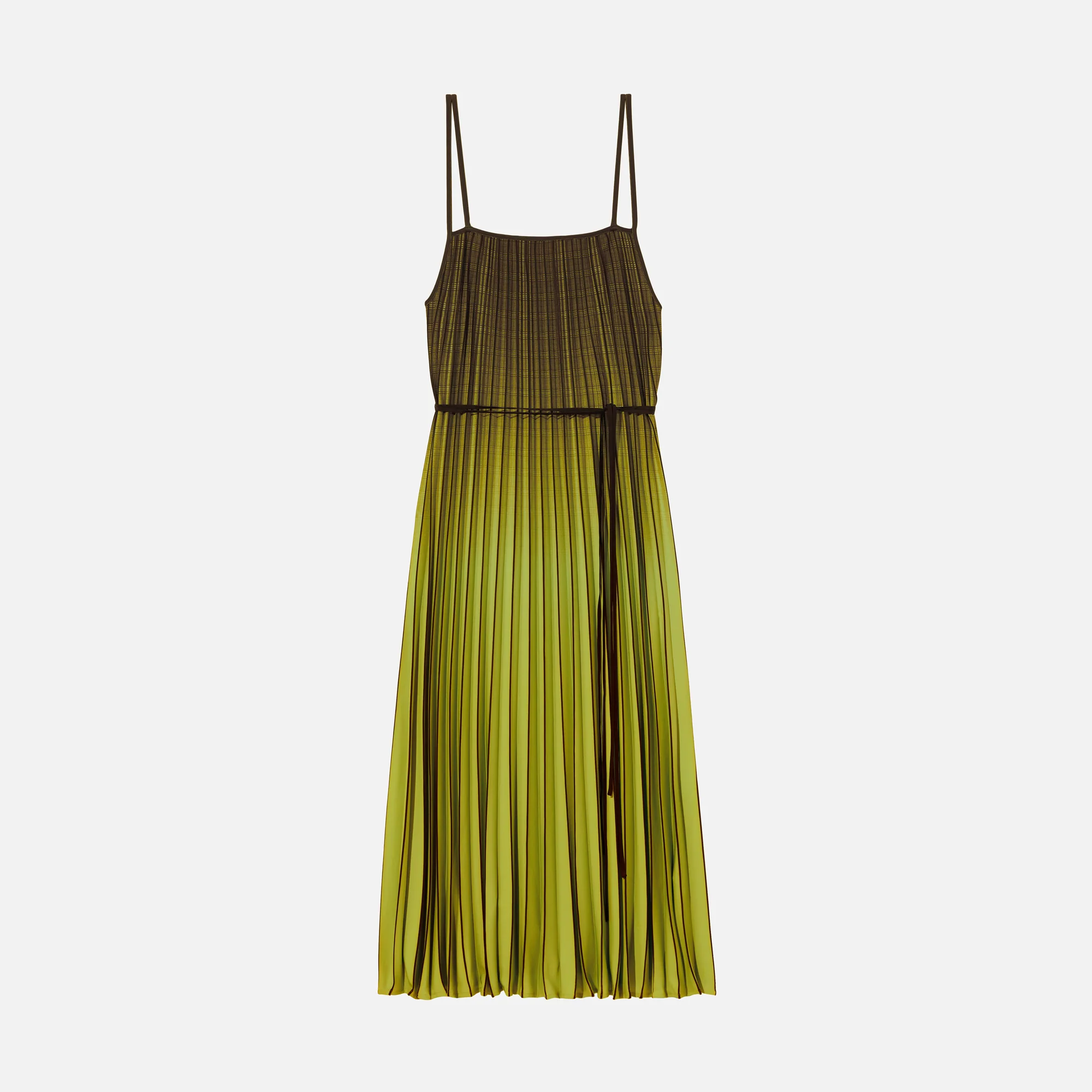 Ombre Pleated Dress