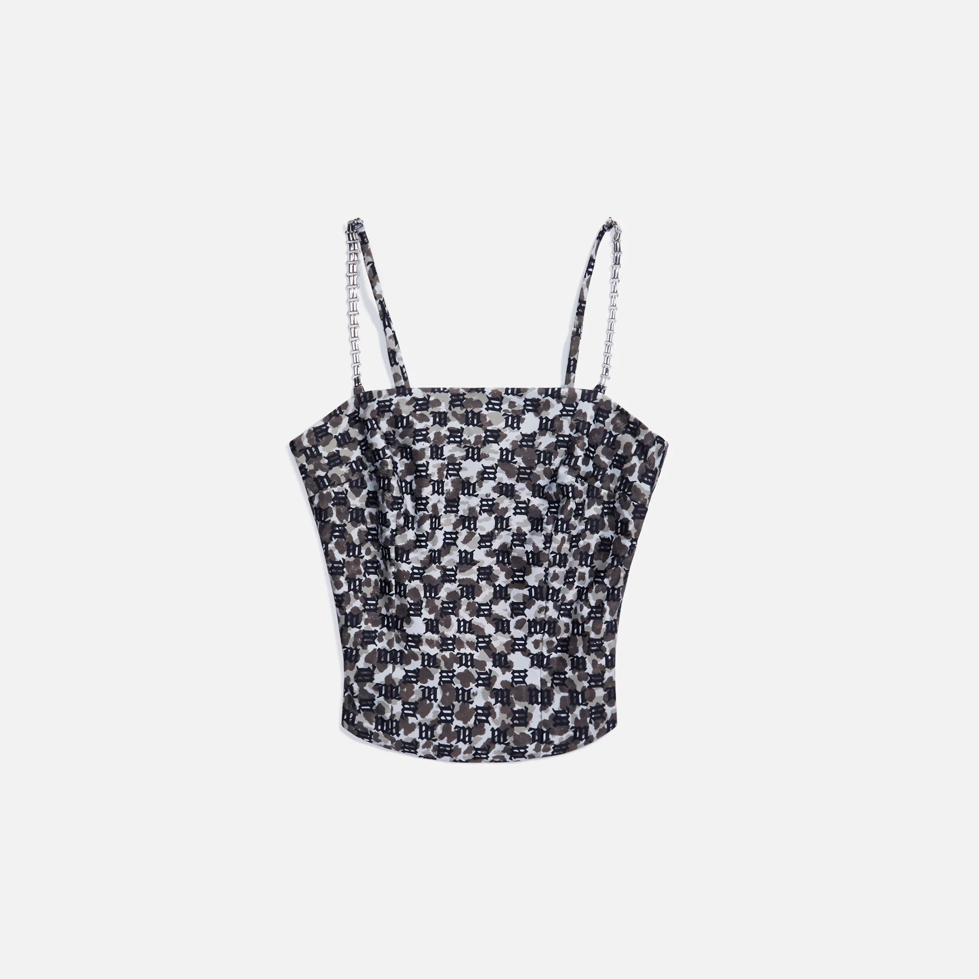 Monogram Spaghetti Top