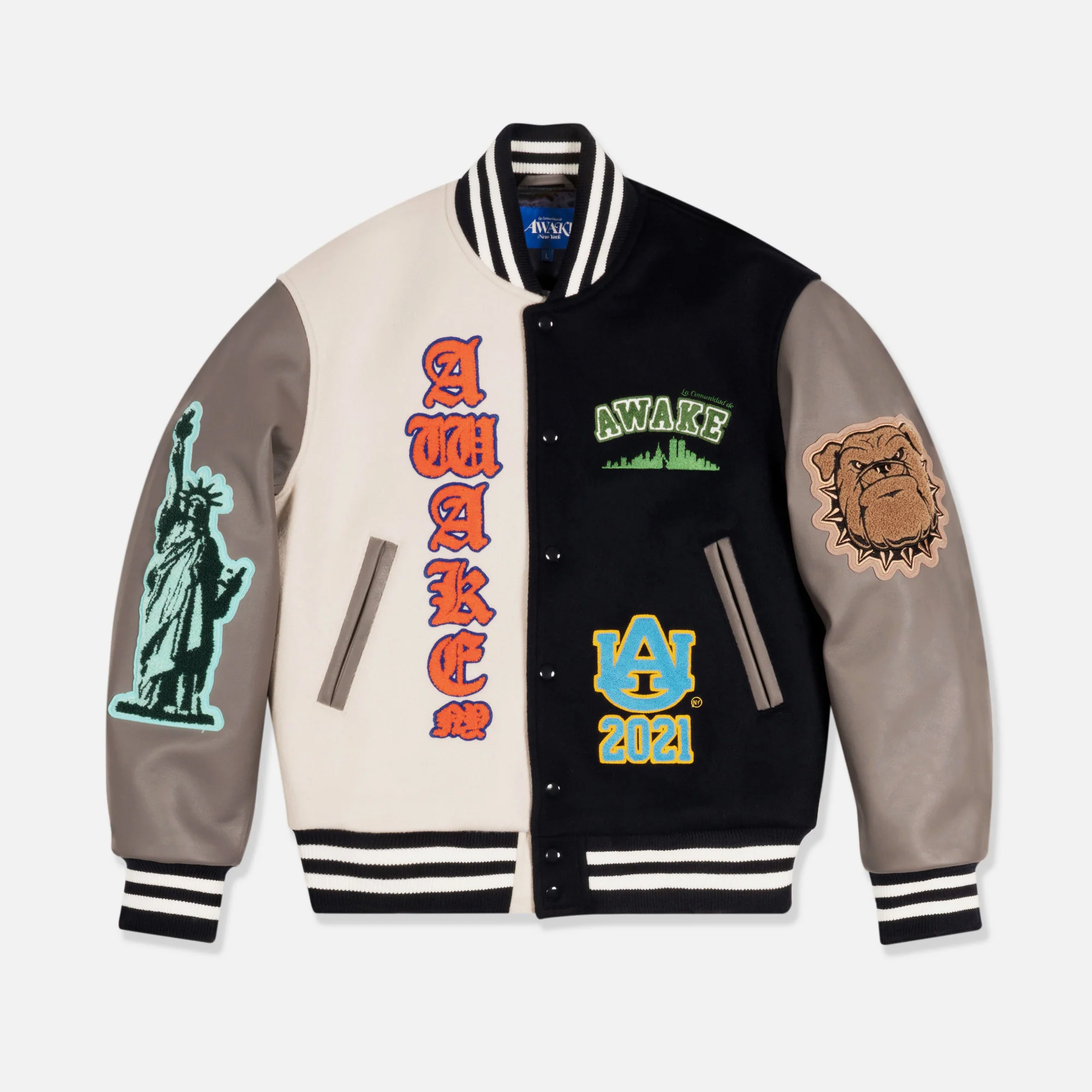Chenille Patches Varsity Jacket