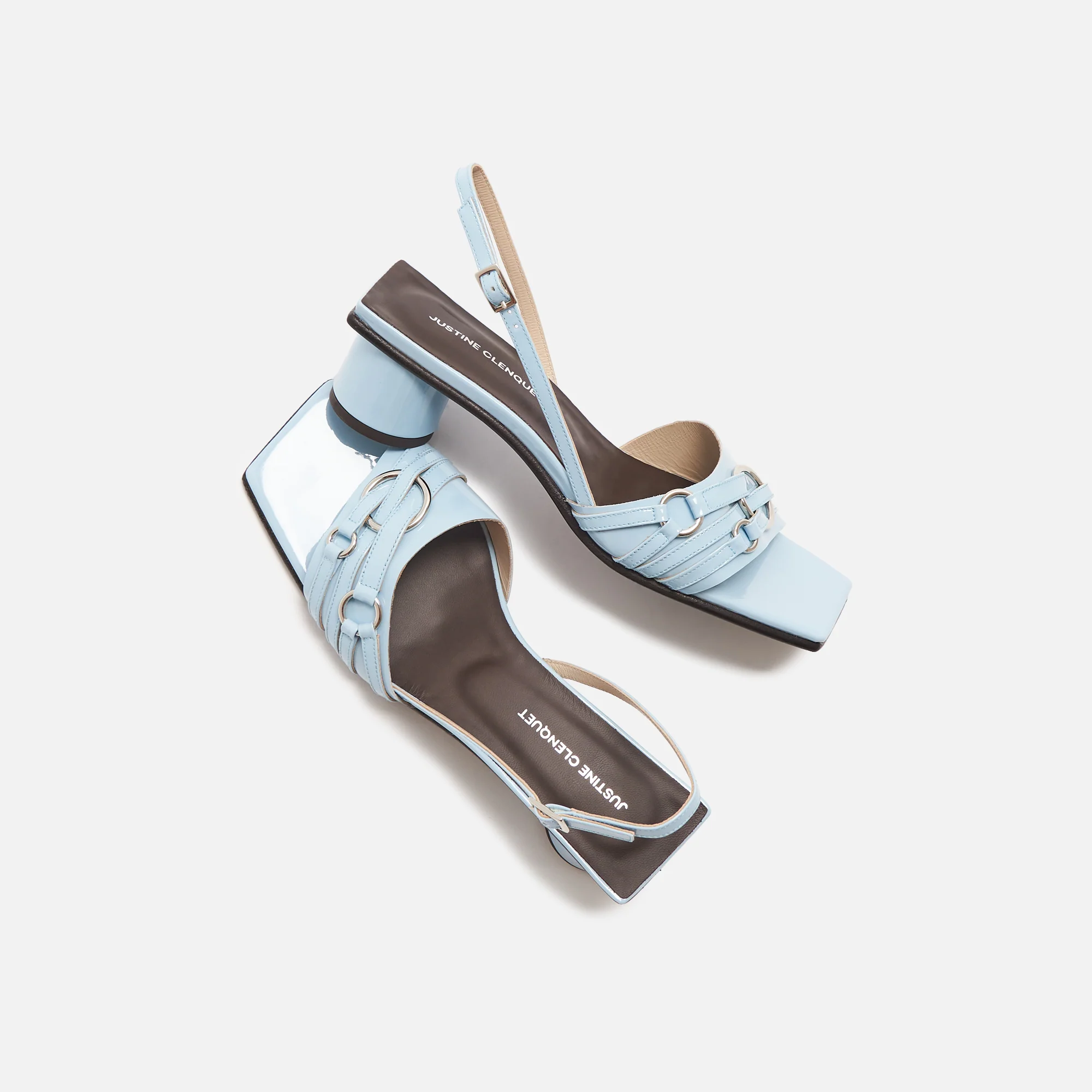 Drew Patent Sandals
