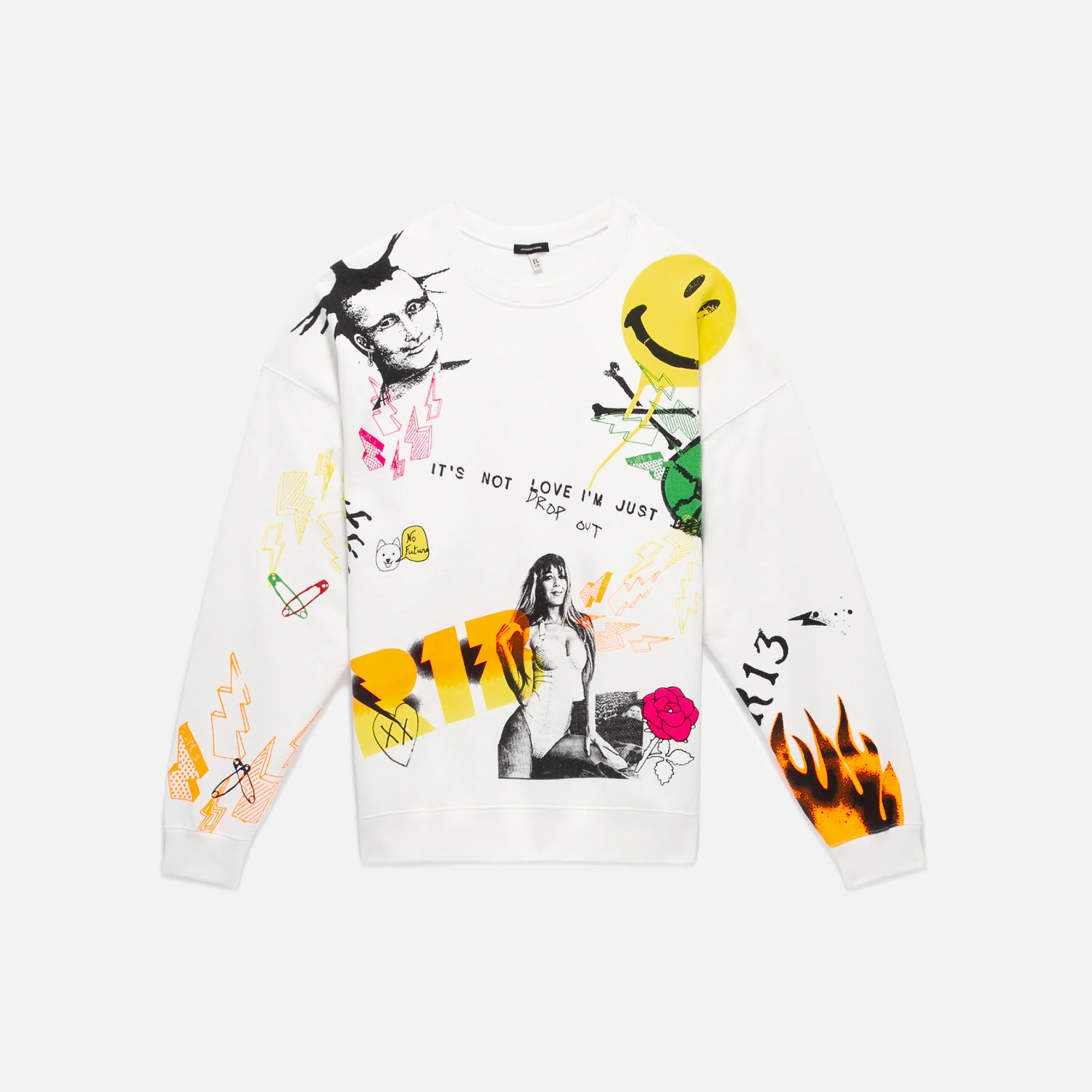Graffiti Oversized Sweater