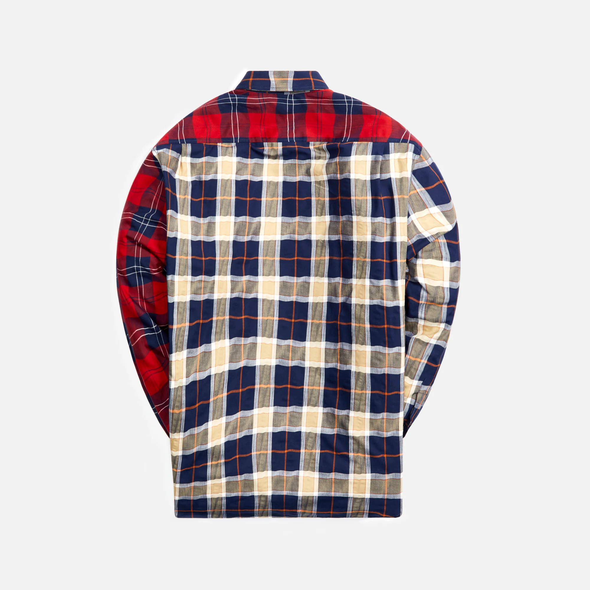 Patchwork Check Shirt