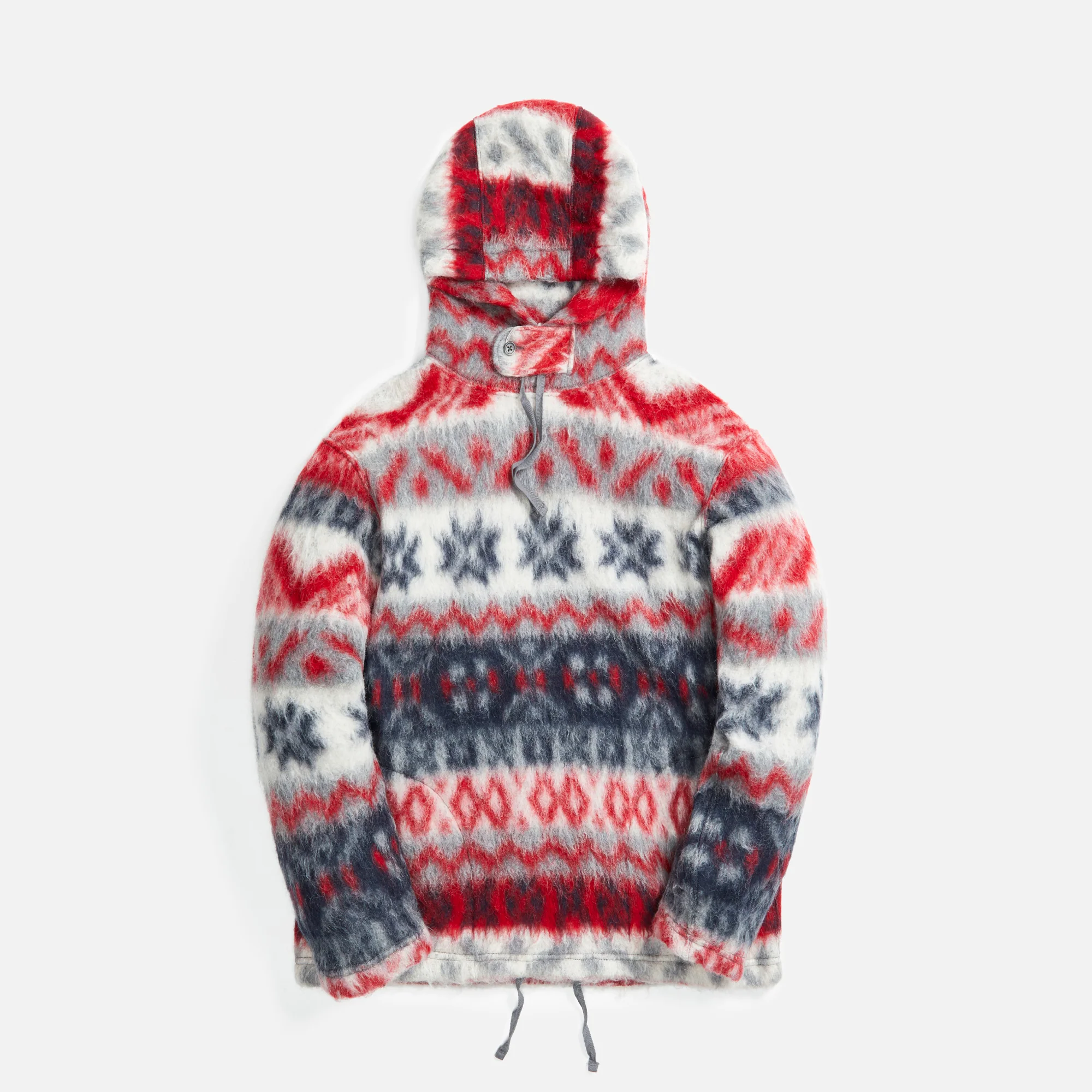 L/S Hoodies Fair Isle Mohair