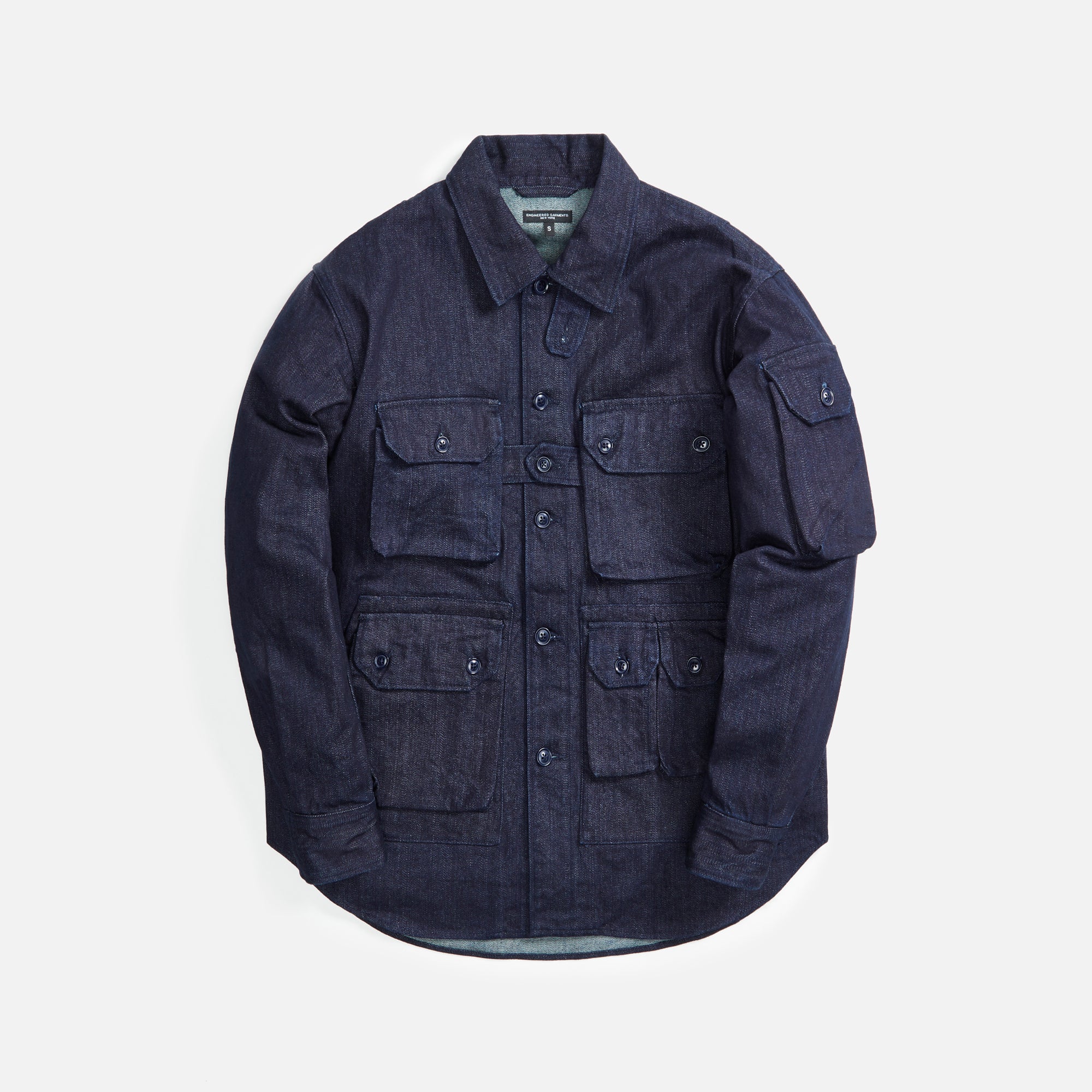 10oz Broken Denim Explorer Shirt Jacket