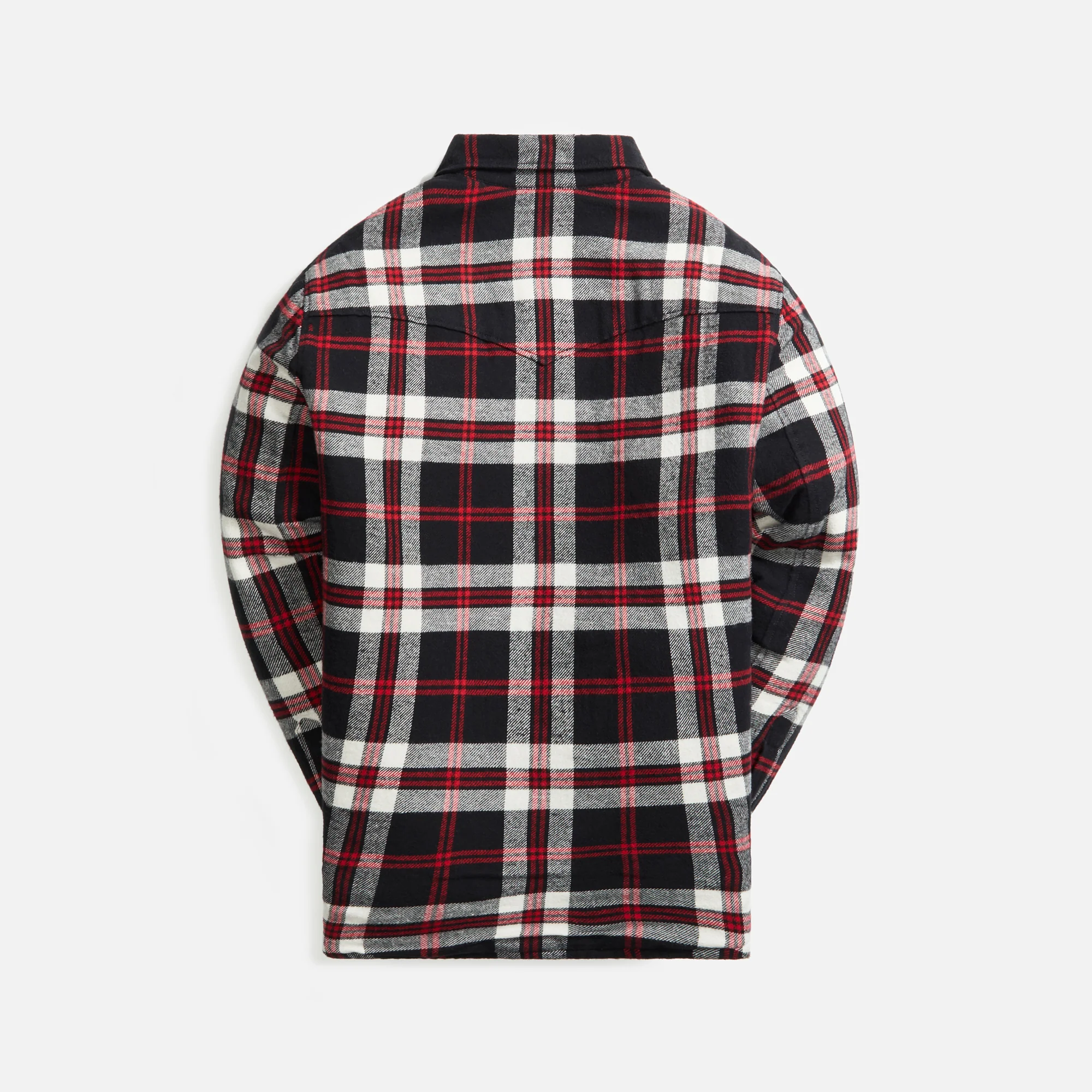 Oversized Western Shirt Faux Shearling