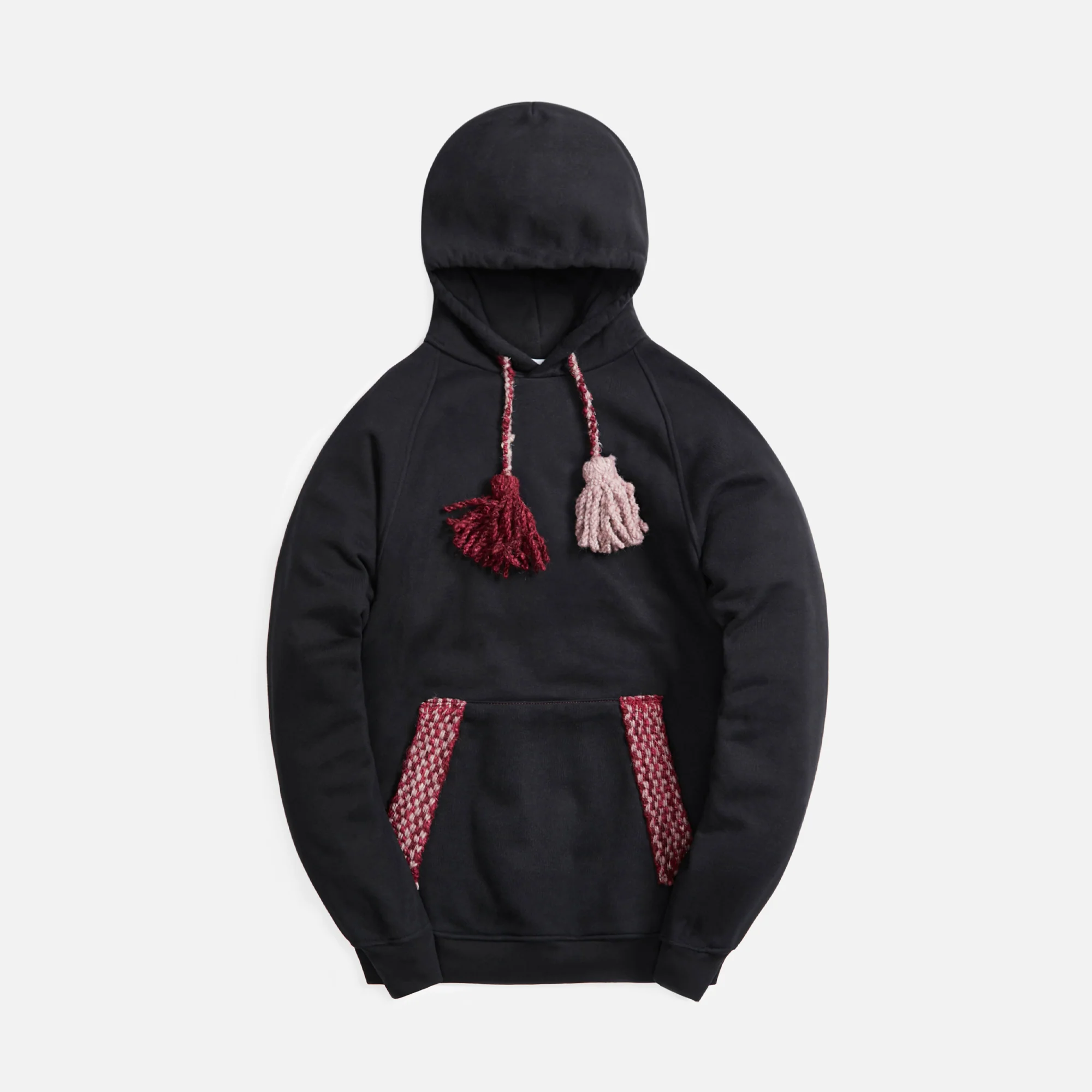 Hand Woven Pocket Stripes Hoodie