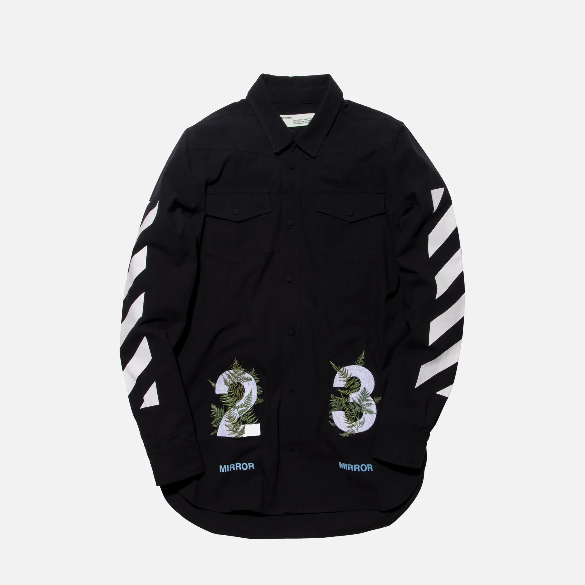 Diagonal Fern Button-Up