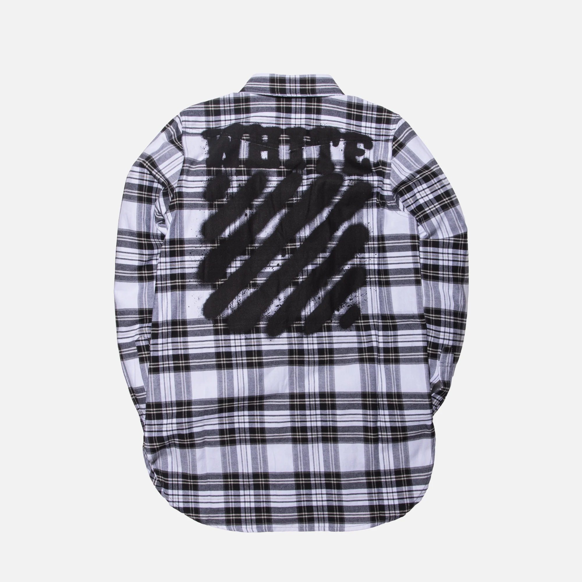 Diagonal Spray Button-Up