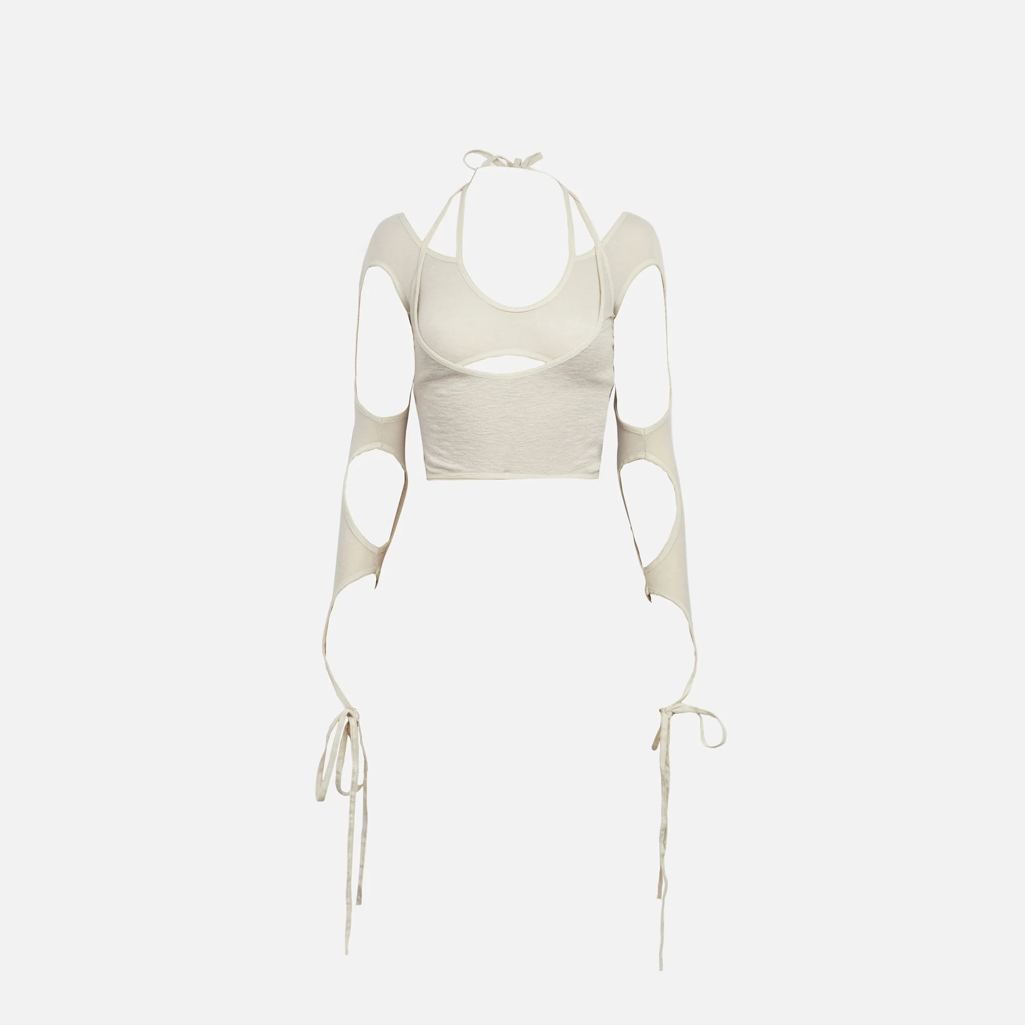 Halter Top with Sleeve