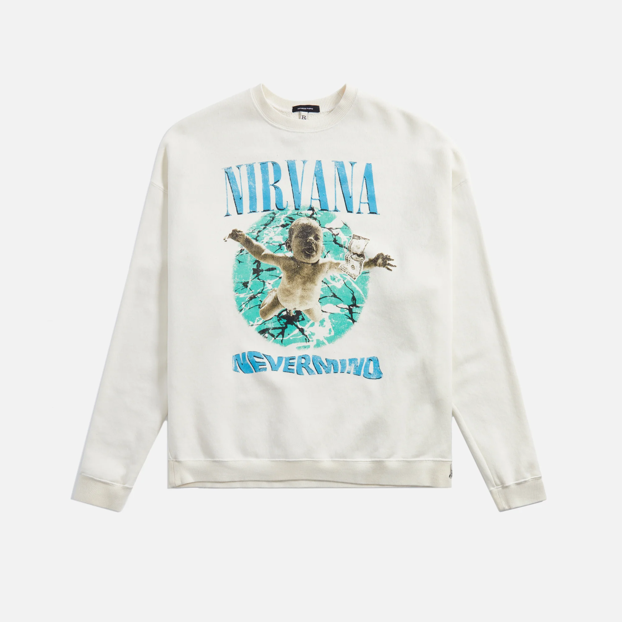 Nirvana Nevermind Album Cover Oversized Crewneck