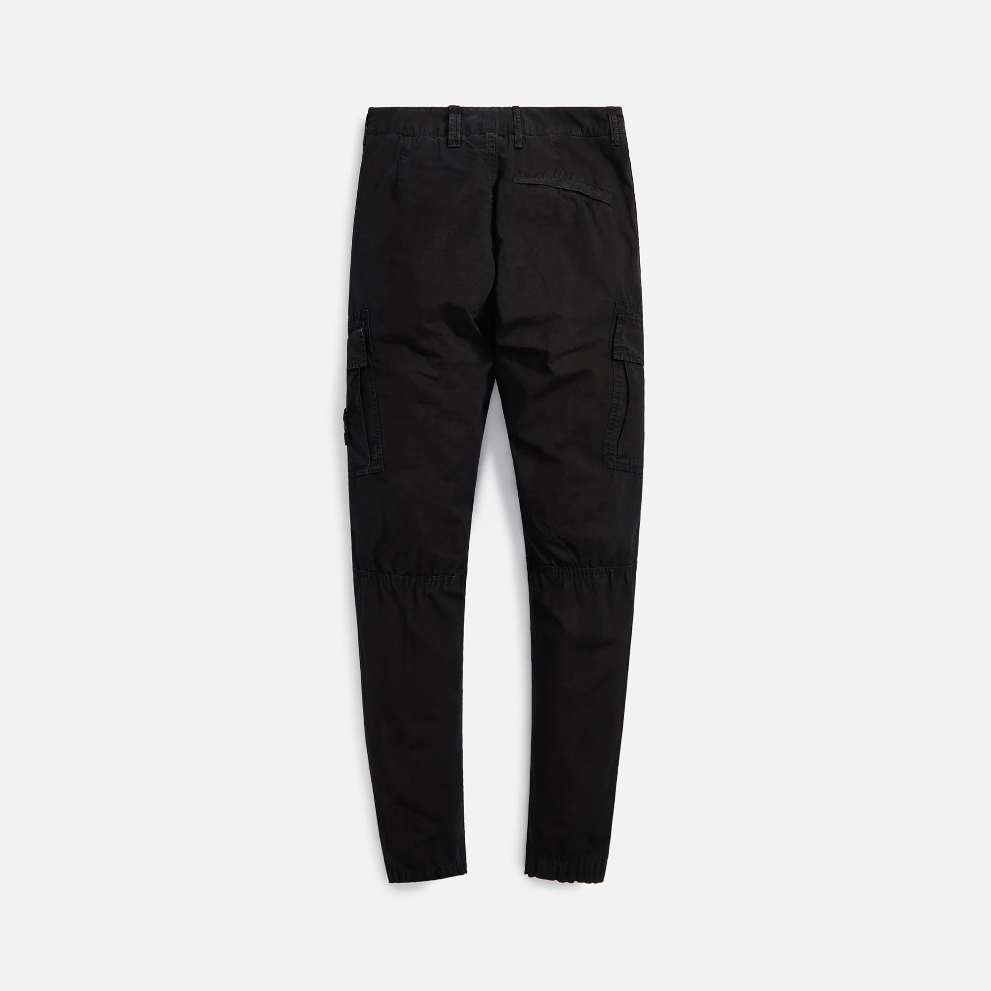 Brushed Cotton Canvas Garment Dyed Old Effect Cargo Pants
