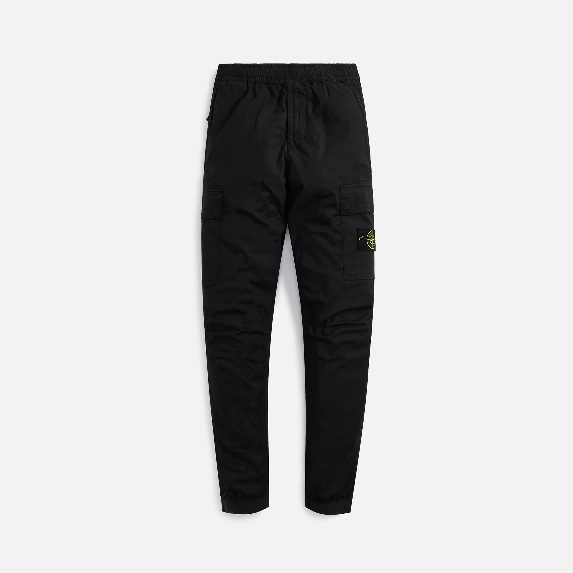 Stretch Cotton Tela Paracadute Garment Dyed Cargo Pants
