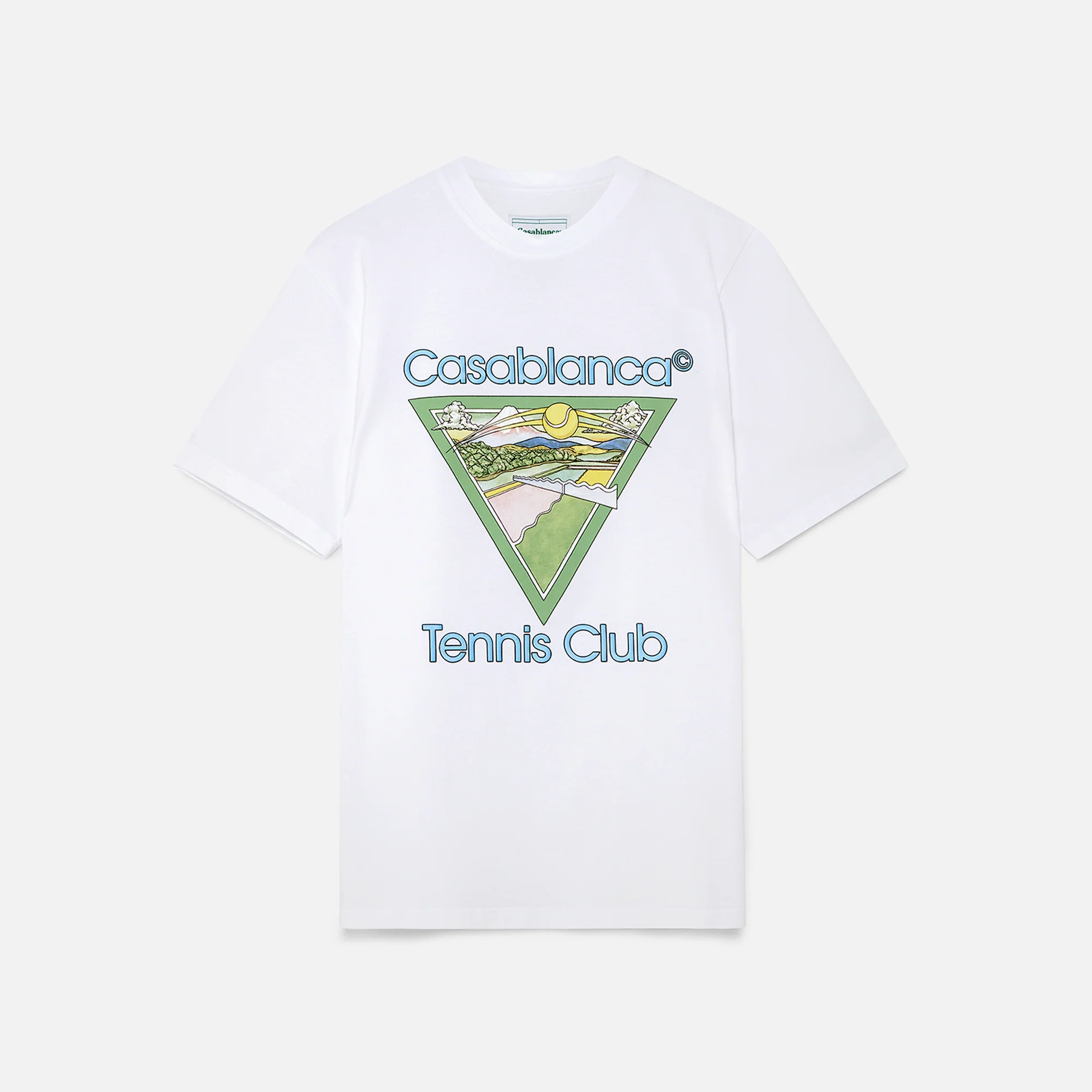 Screen Printed Tee w/ Tennis Club Icon