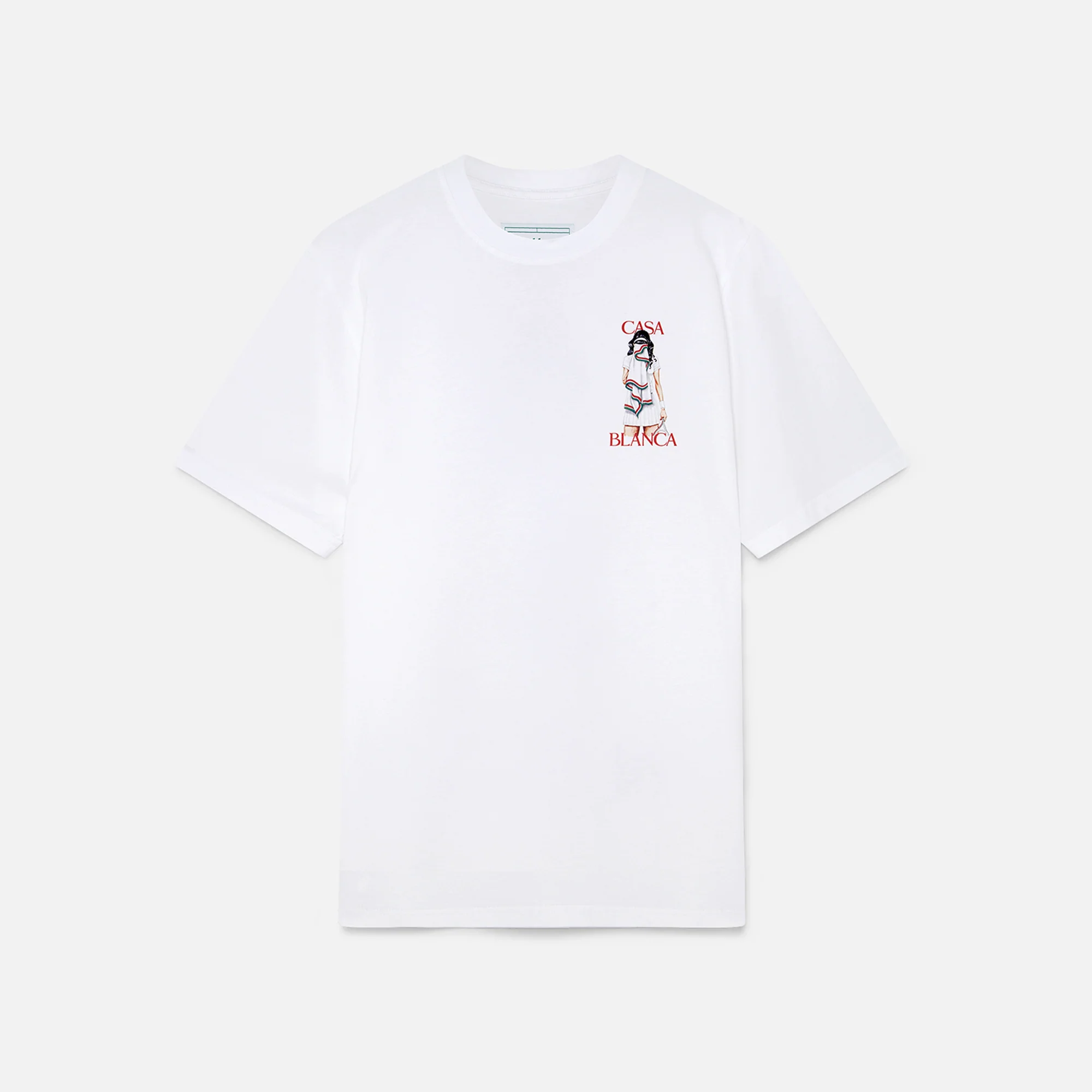 Printed Tee w/ Tennis Girl