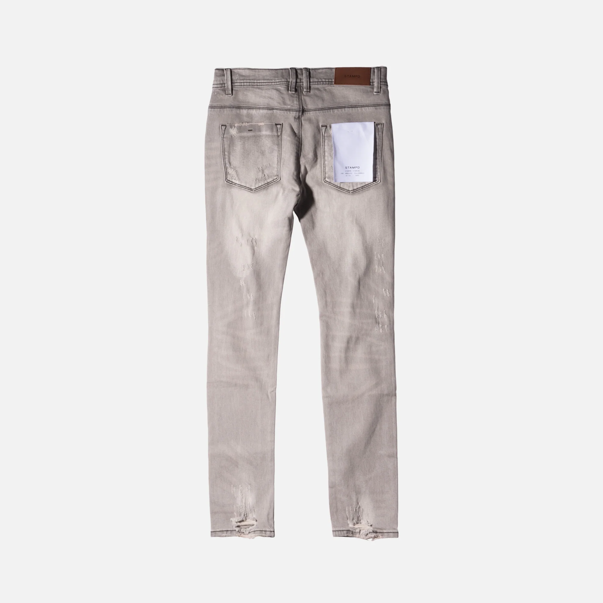 Distressed Skinny Fit Denim