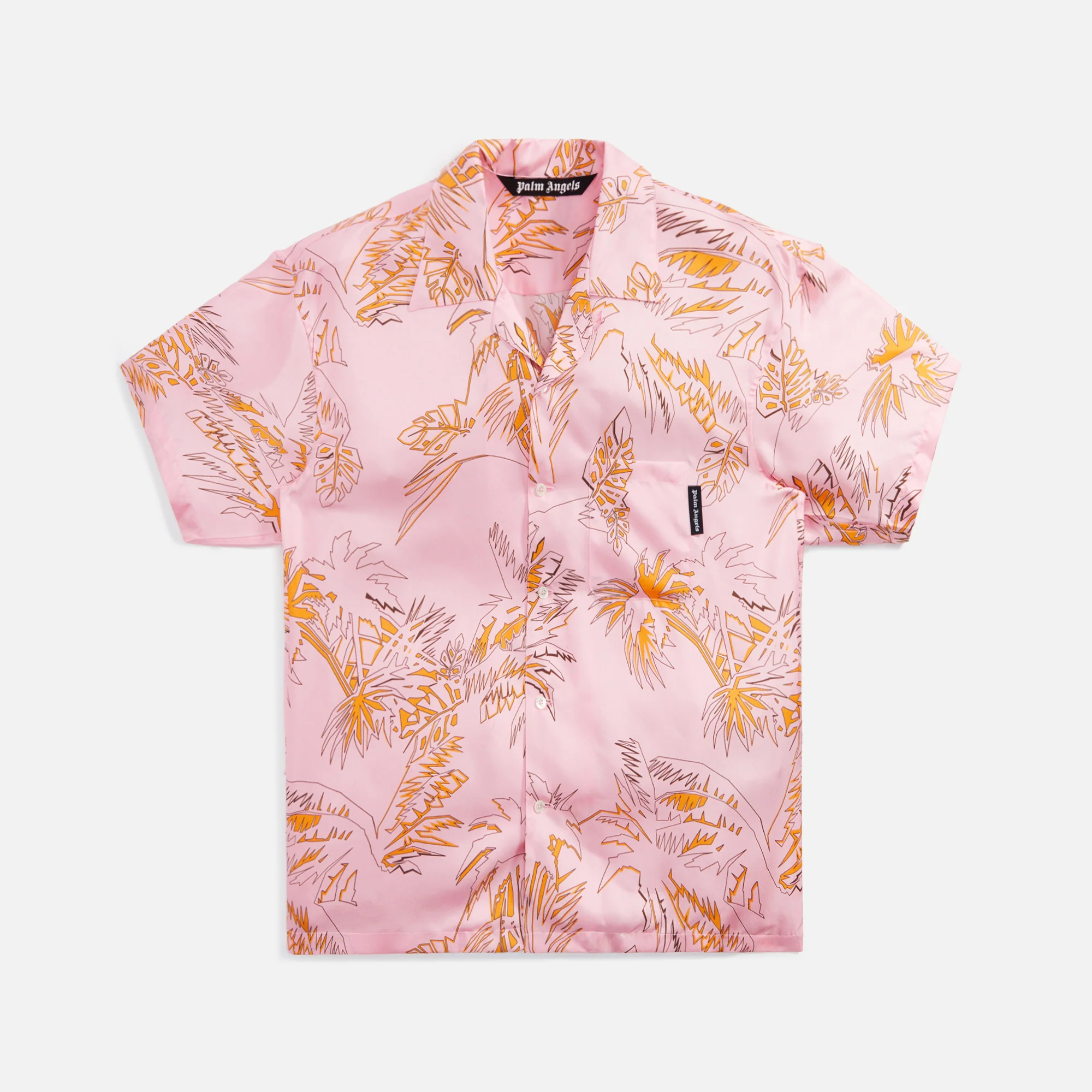 Abstract Palms Bowling Shirt