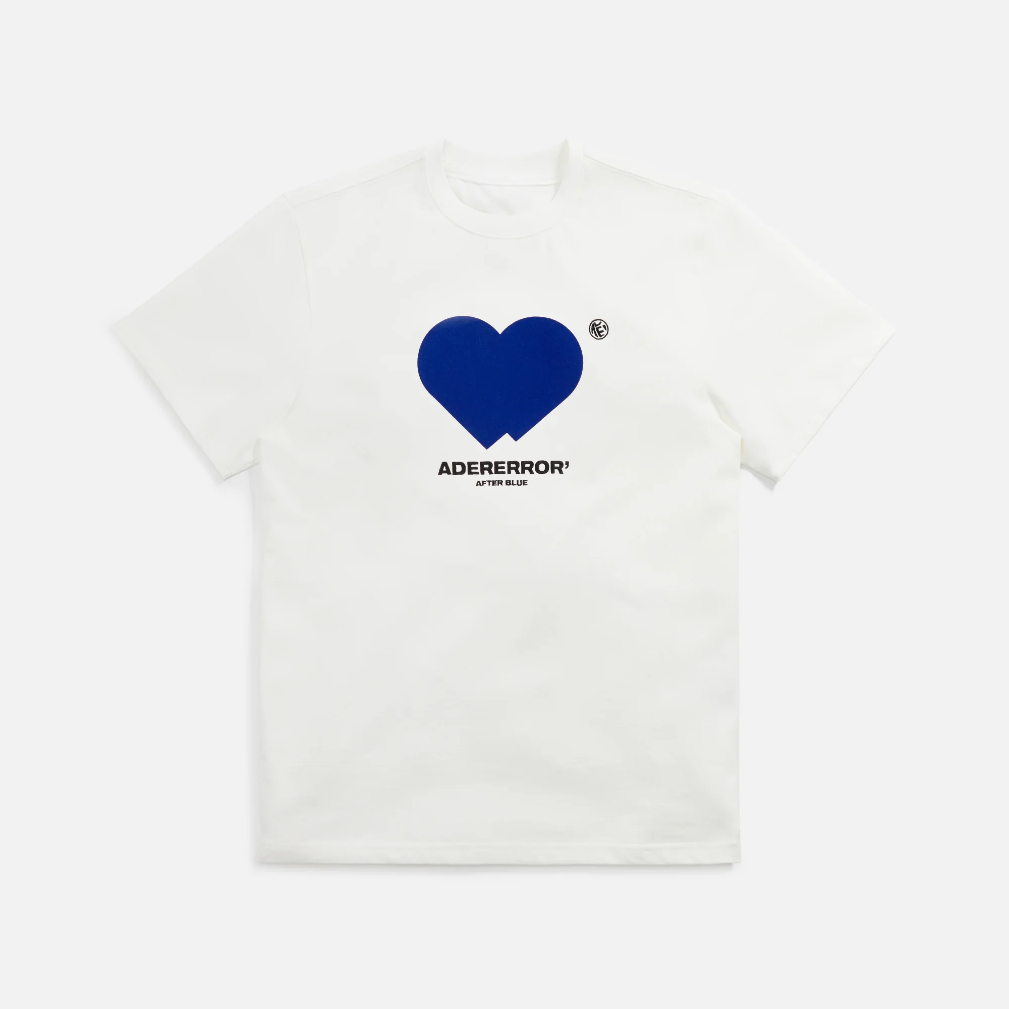 Semi-Oversized Front Printed Heart Tee