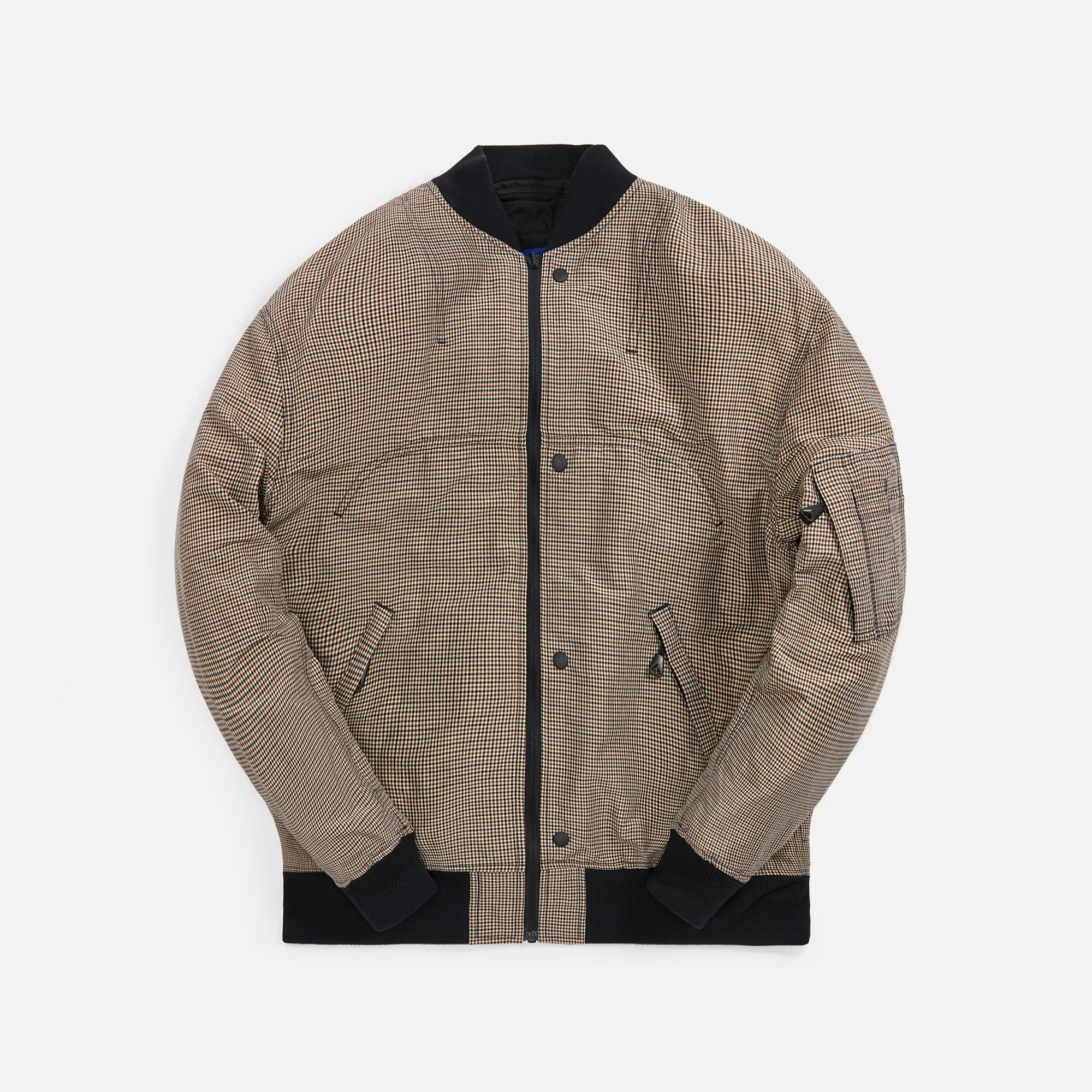 Ramie Nylon Yarn Dyed Check Karrimor Jacket