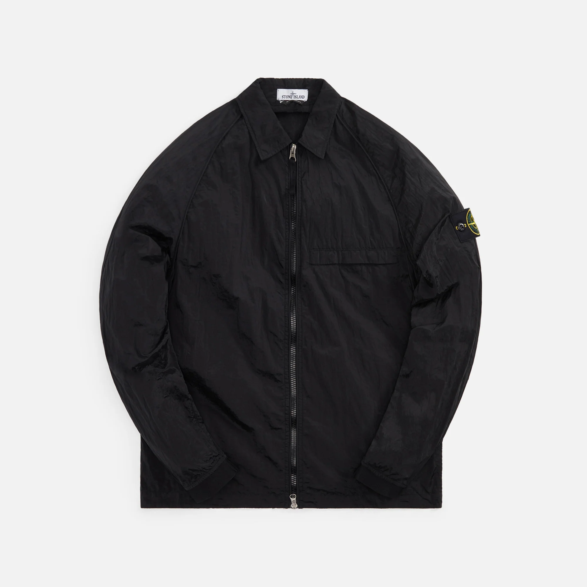 Nylon Metal Garment Dyed Over shirt