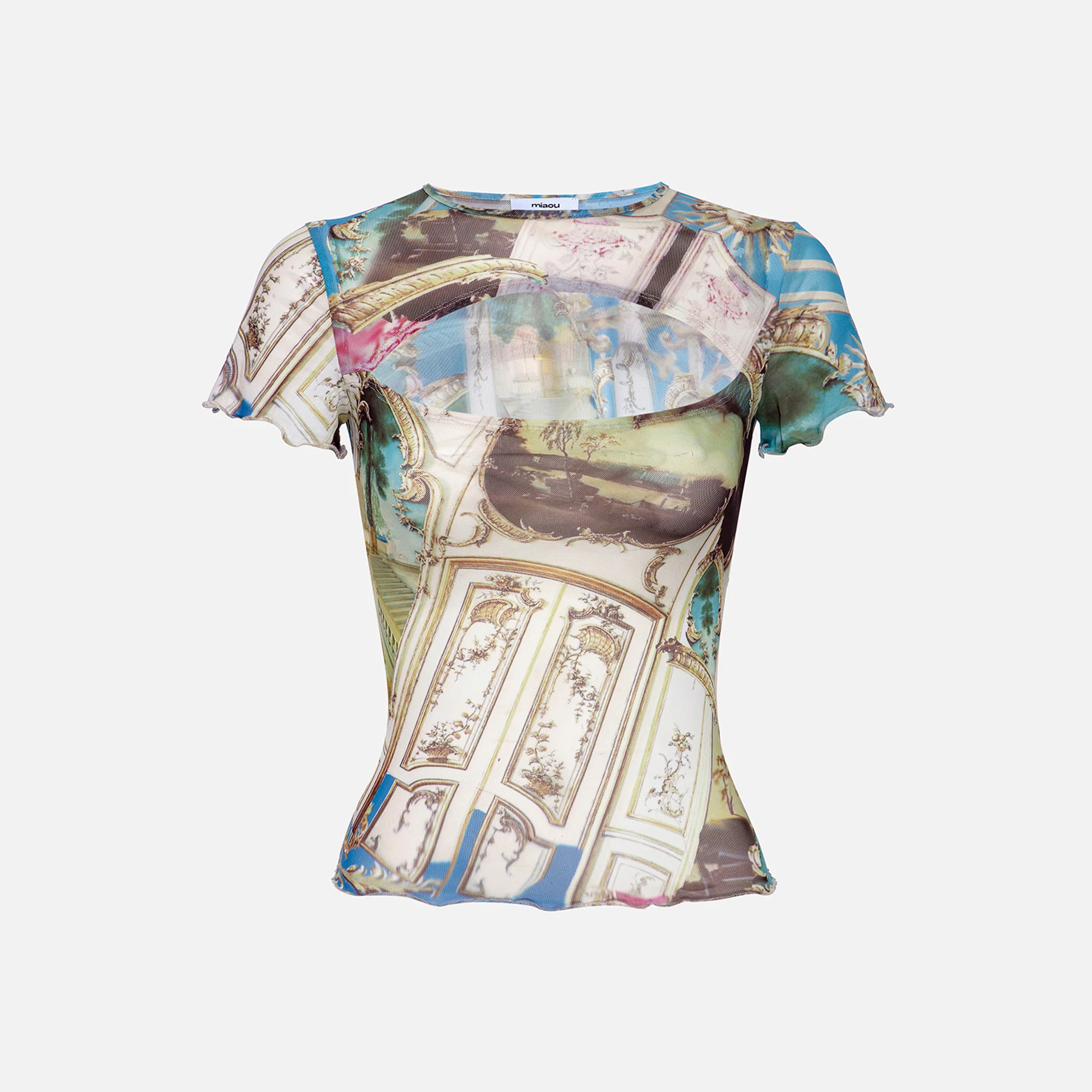 Lace Back Tee