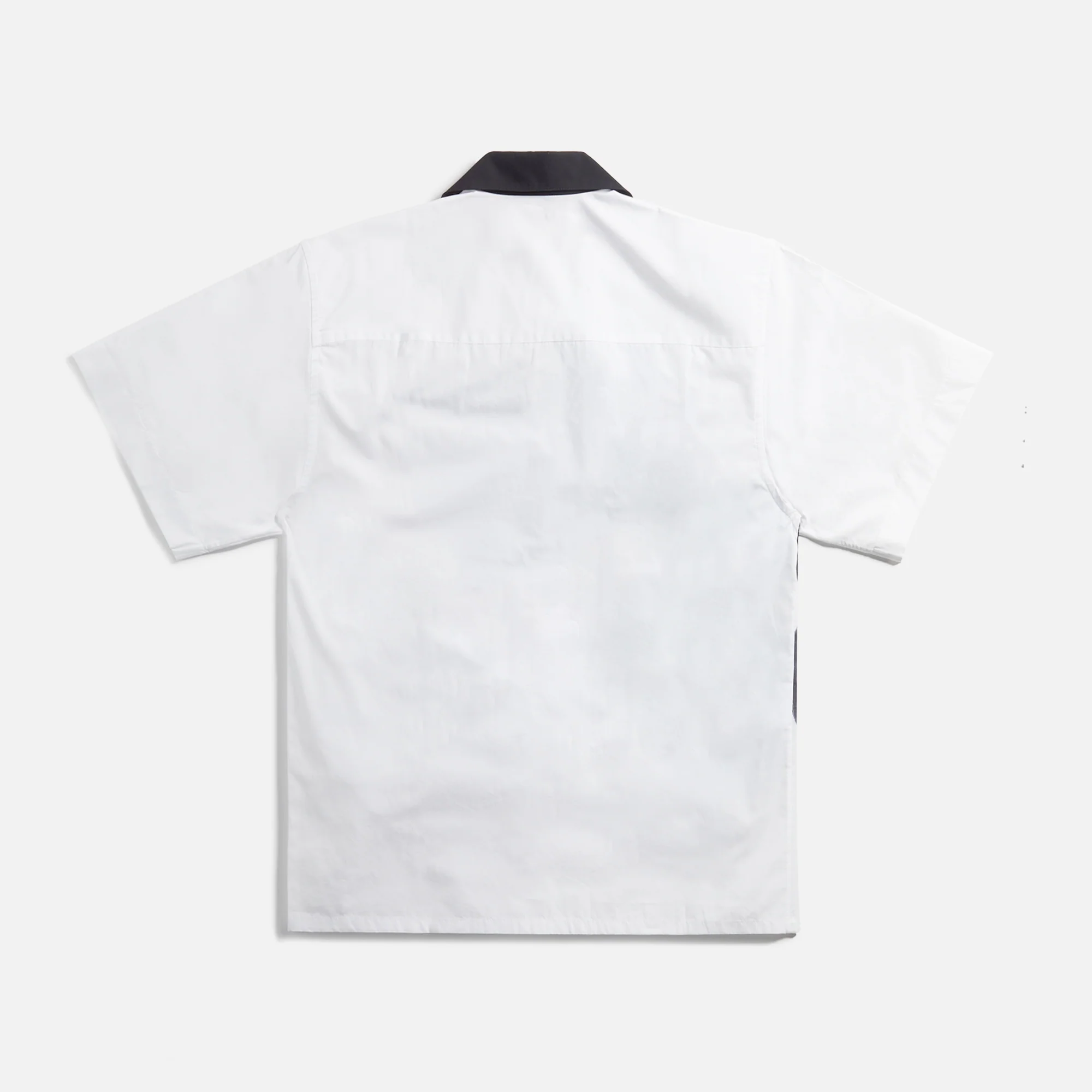 Black Daisy Organic Poplin Bowling Shirt