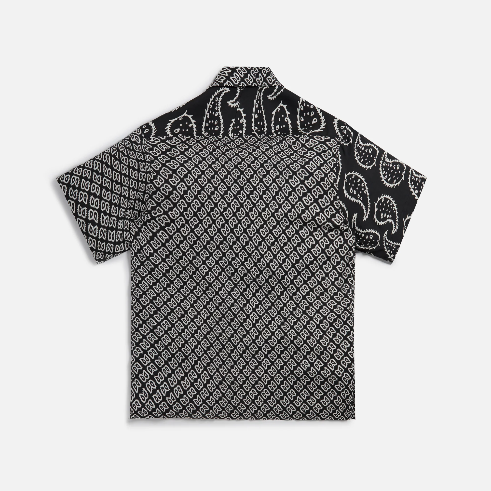 Rayon Bandana Button Up Shirt