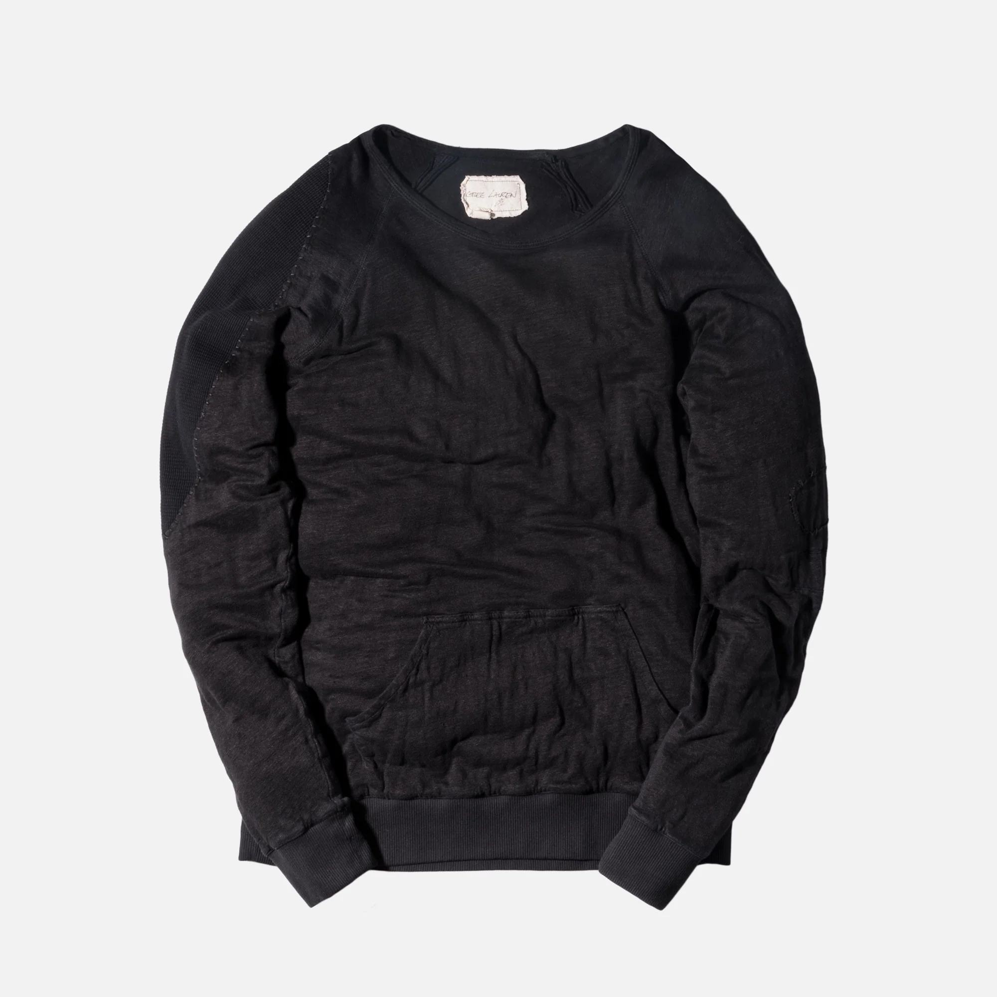Raglan Pullover With Pouch