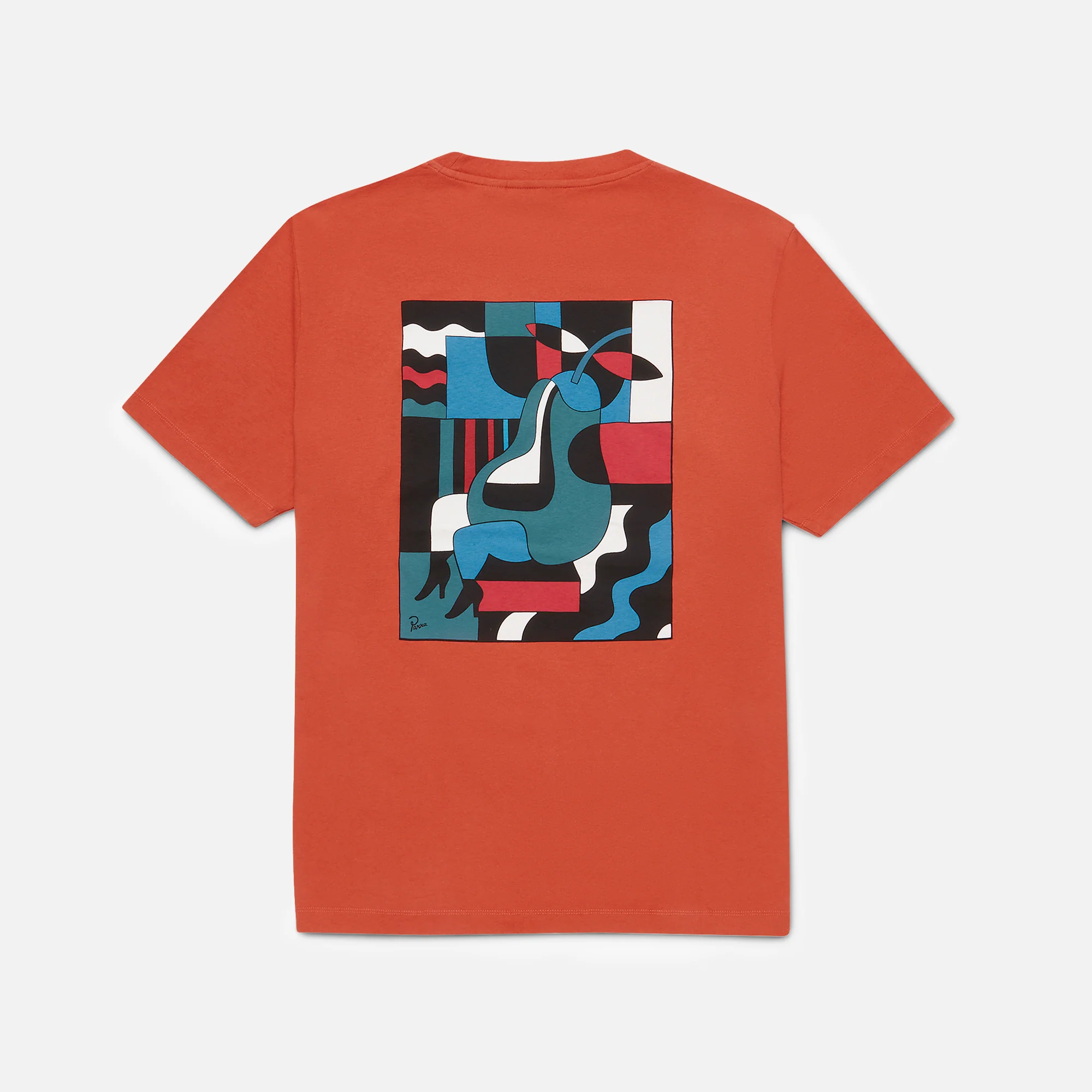 Blue Sitting Pear Tee