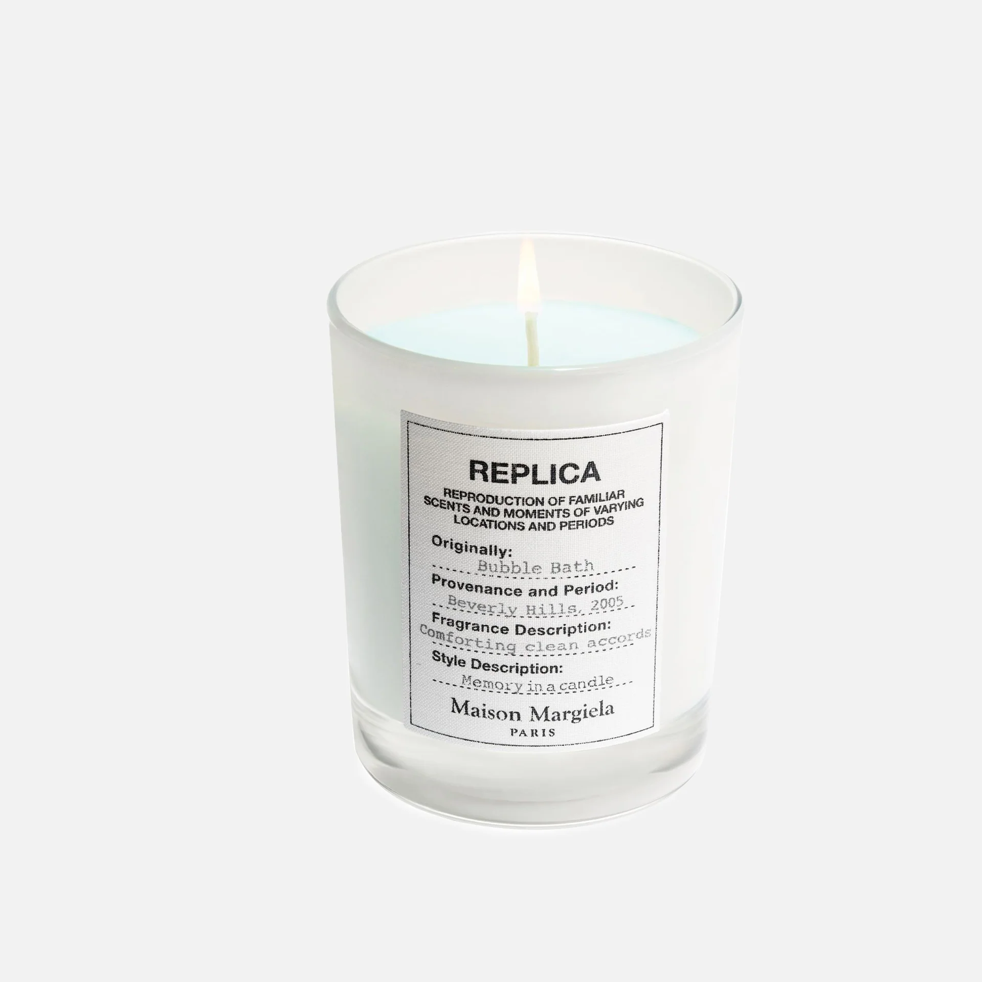 Bubble Bath Candle