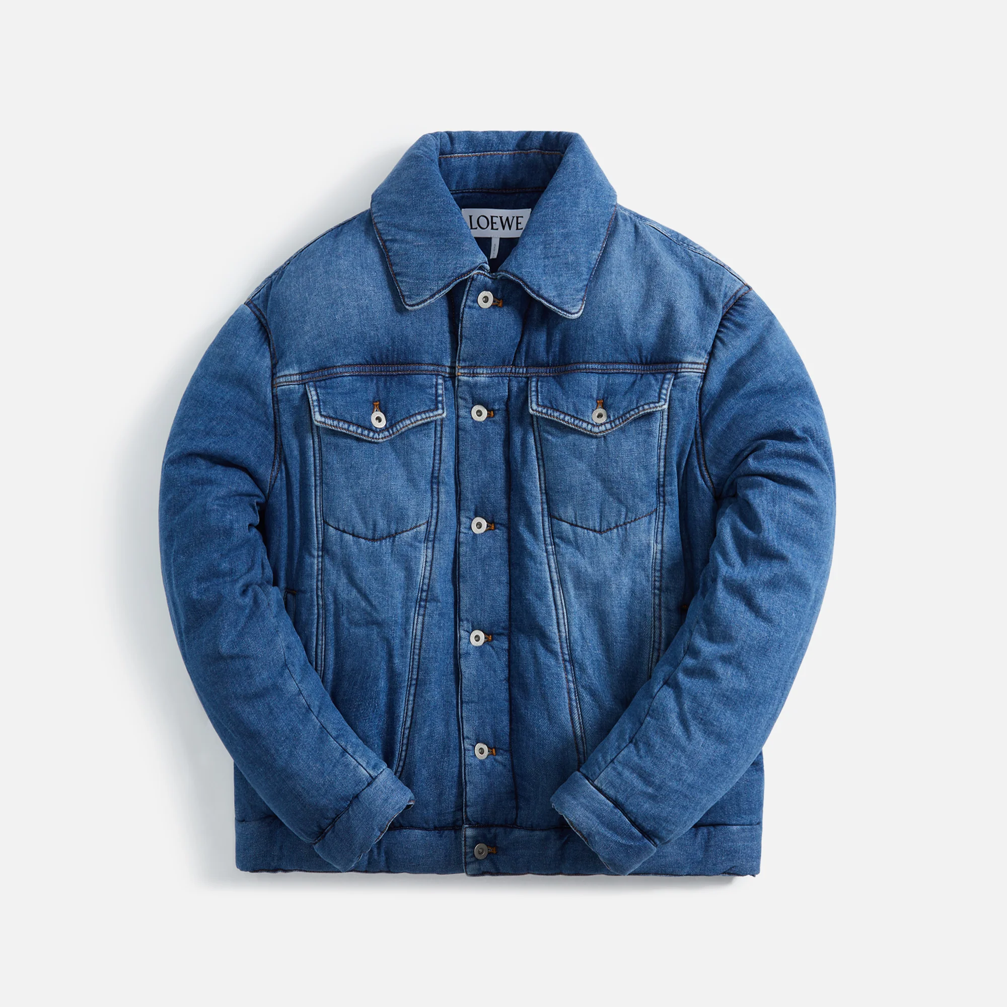 Padded Denim Jacket