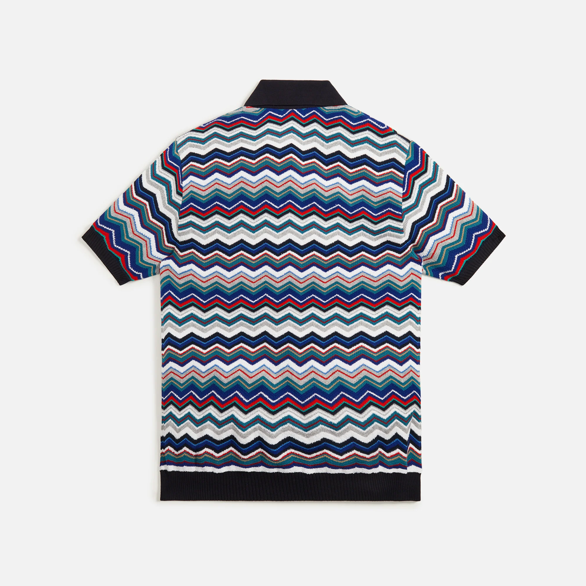 Zig Zag Short Sleeve Polo